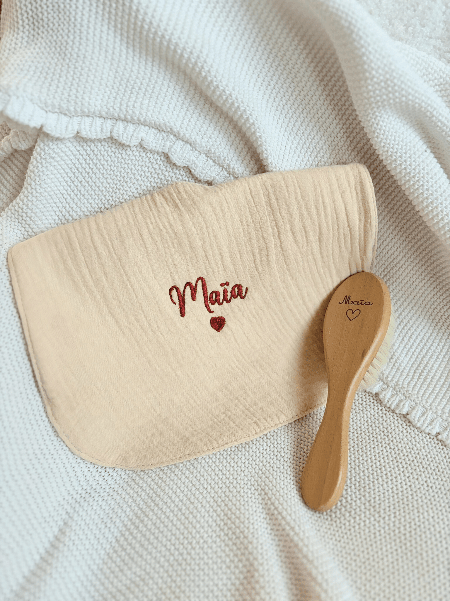 La brosse à cheveux personnalisable