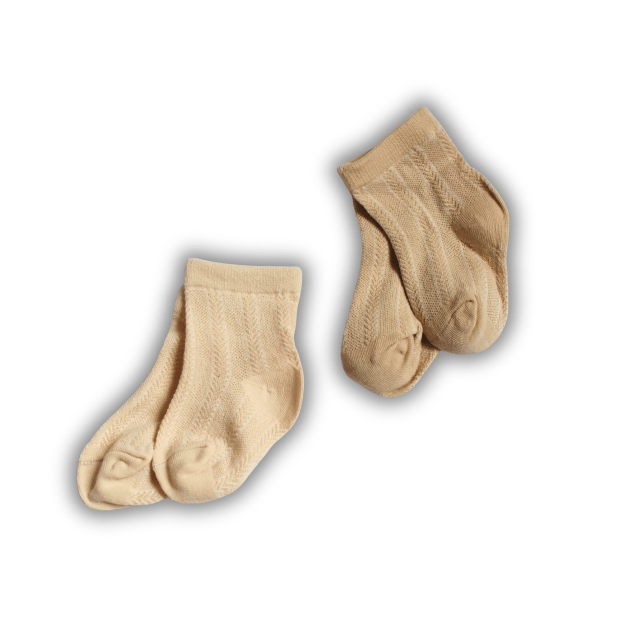 Chaussettes bébé en coton bio – Lot de 2 paires