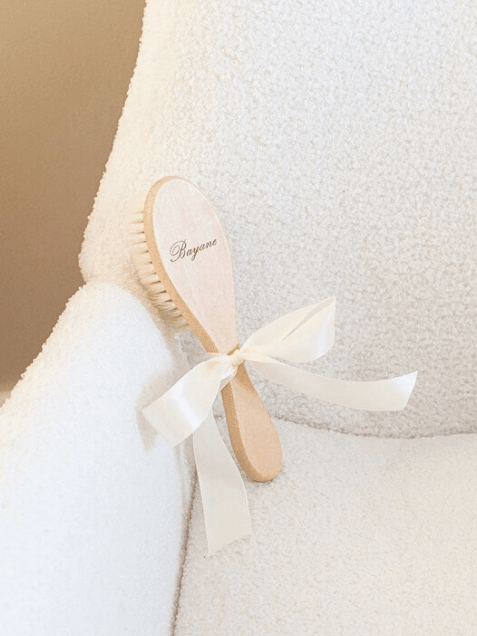 La brosse à cheveux personnalisable