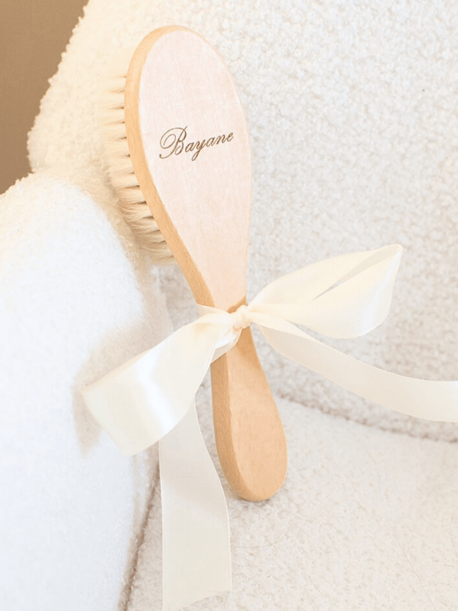 La brosse à cheveux personnalisable