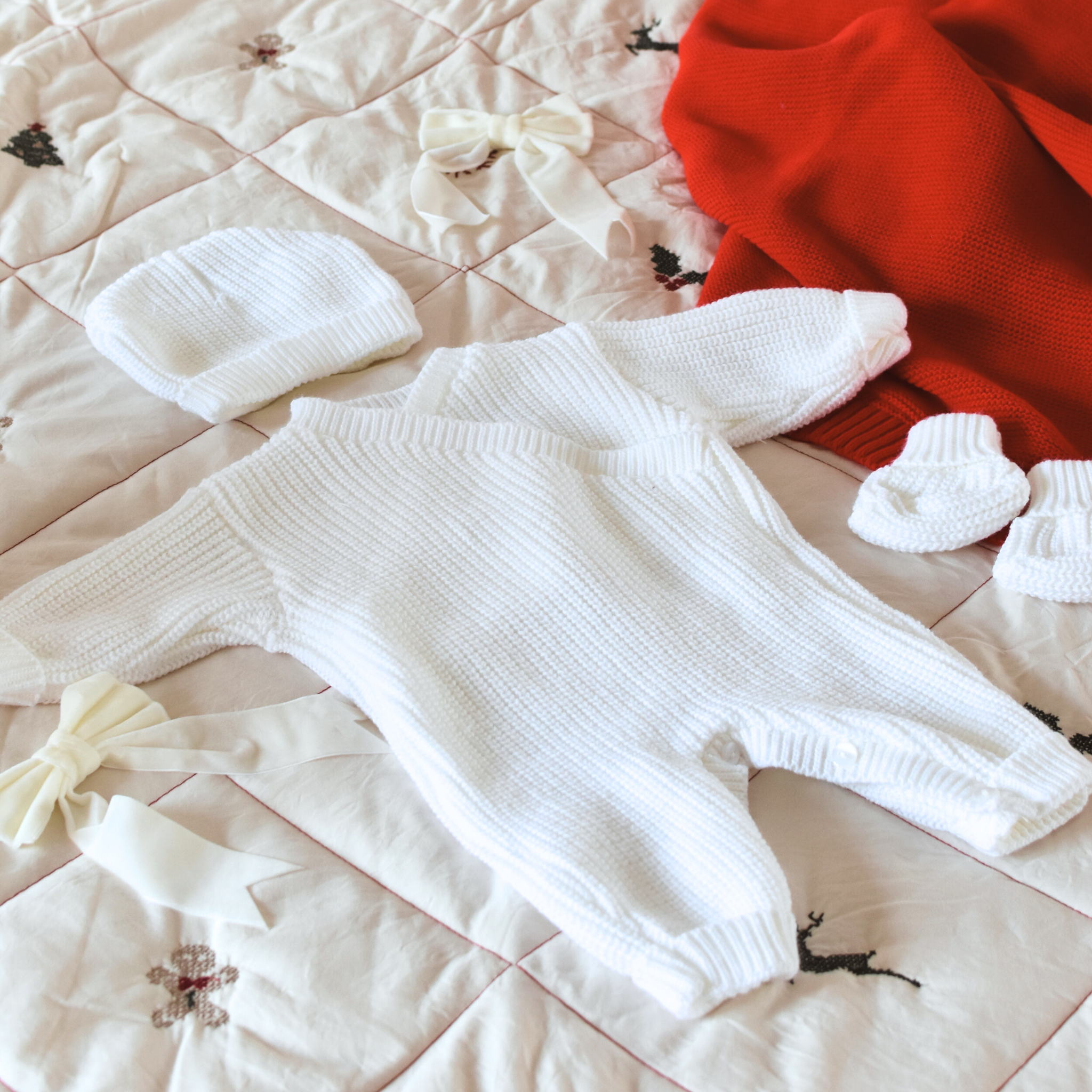 Tenue de Naissance Combinaison – Noël