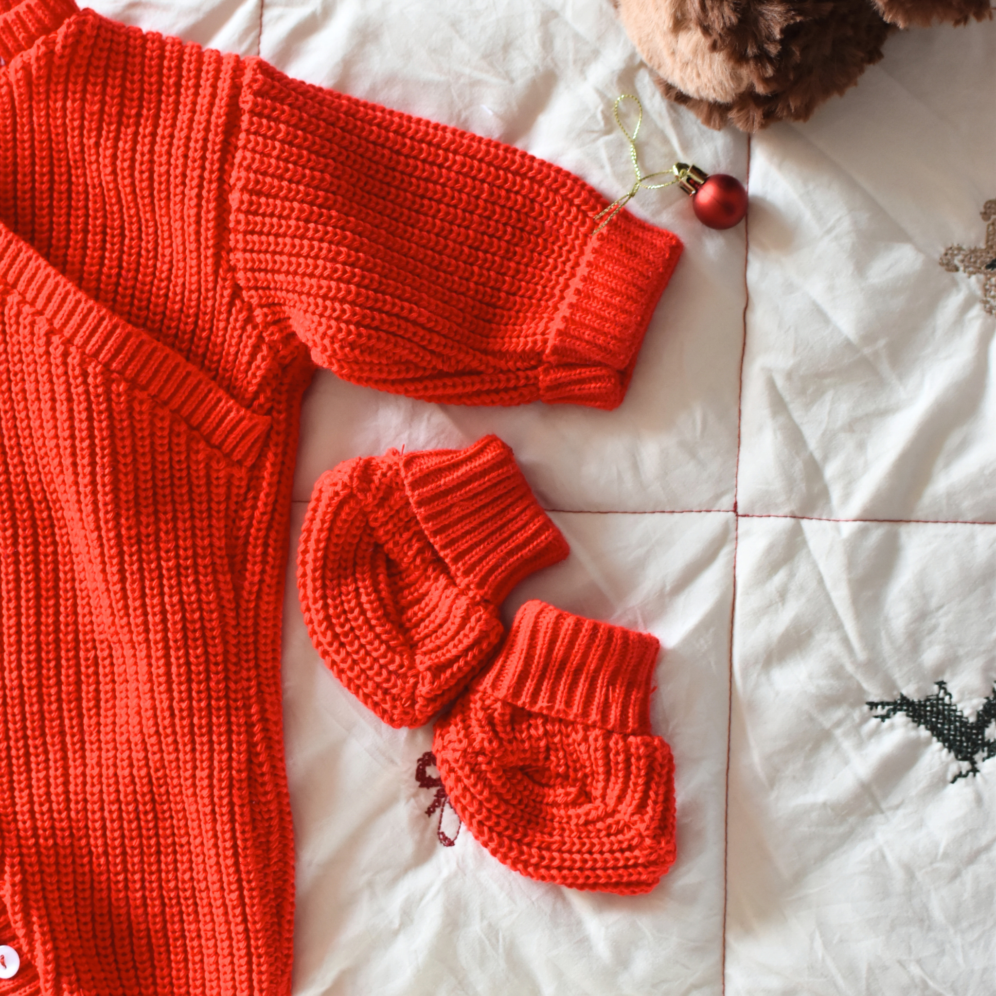 Tenue de Naissance Combinaison – Noël
