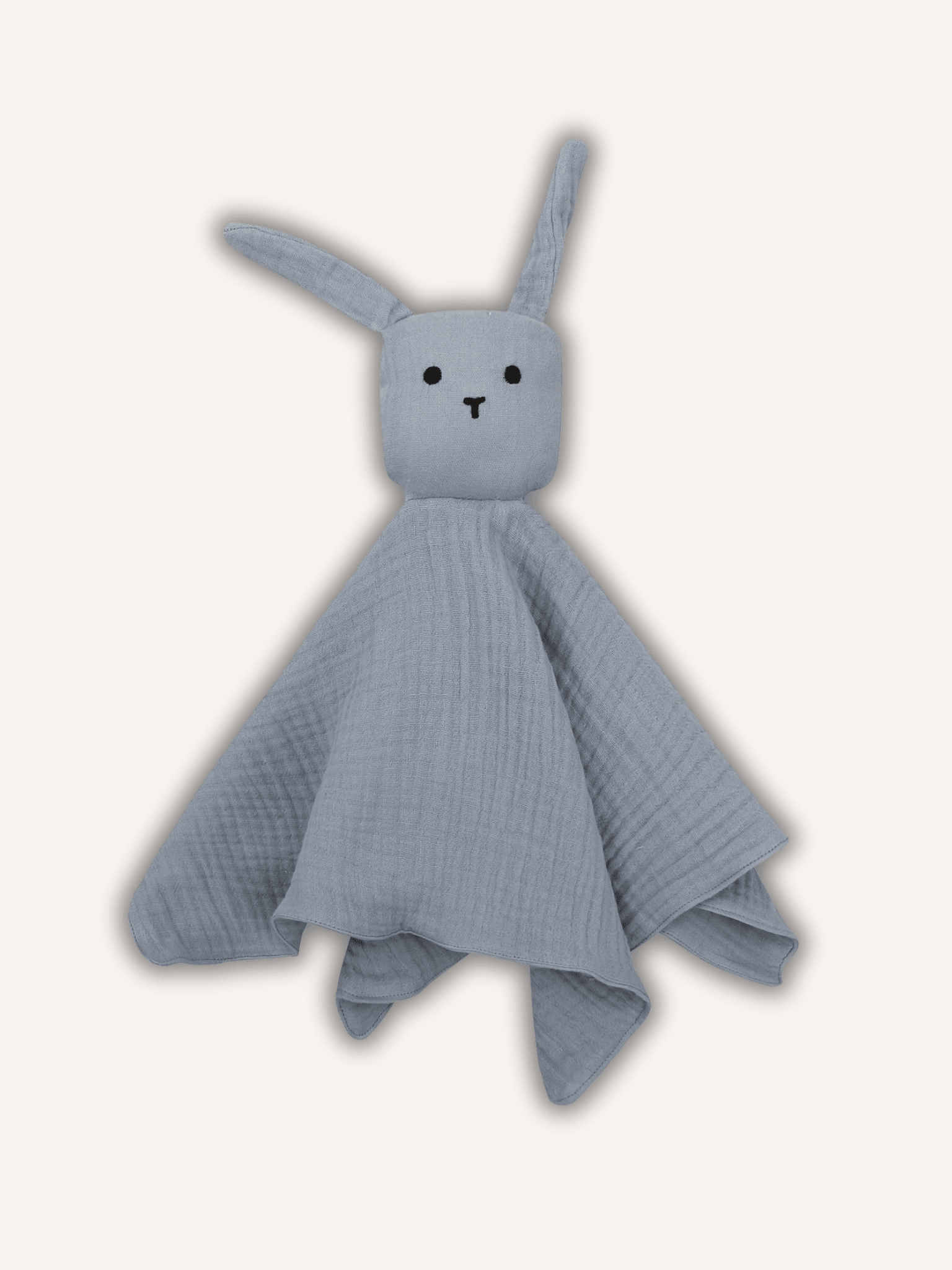 doudou lapin bleu personnalisé