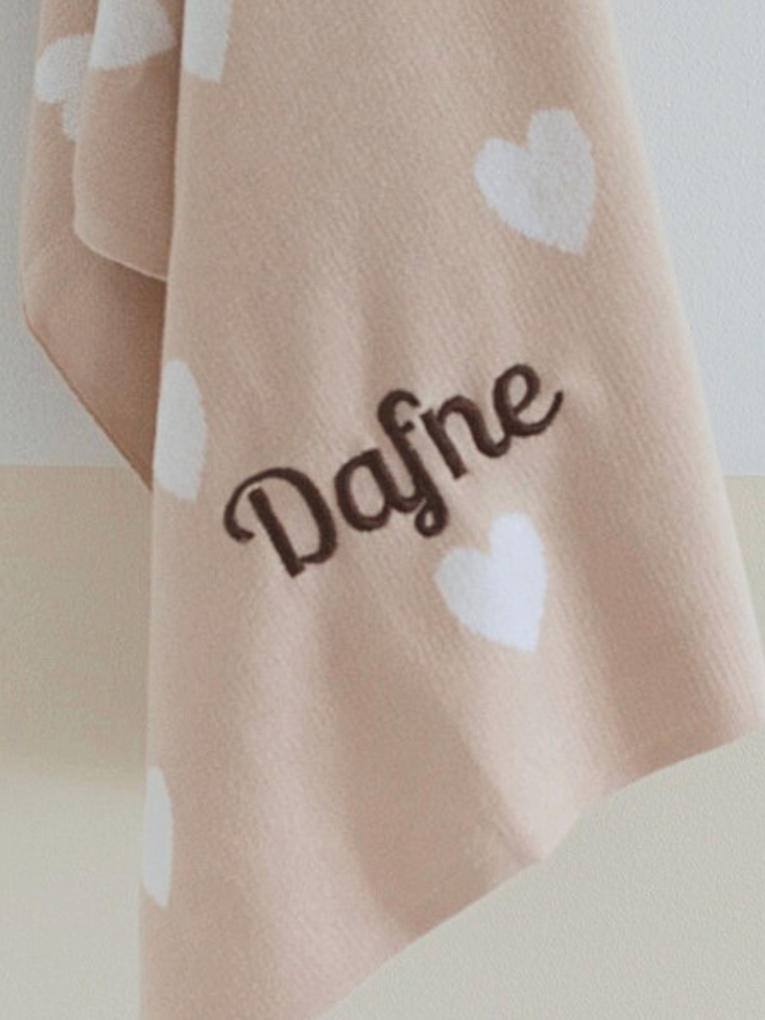 Decke mit „Sweet Dreams“-Print