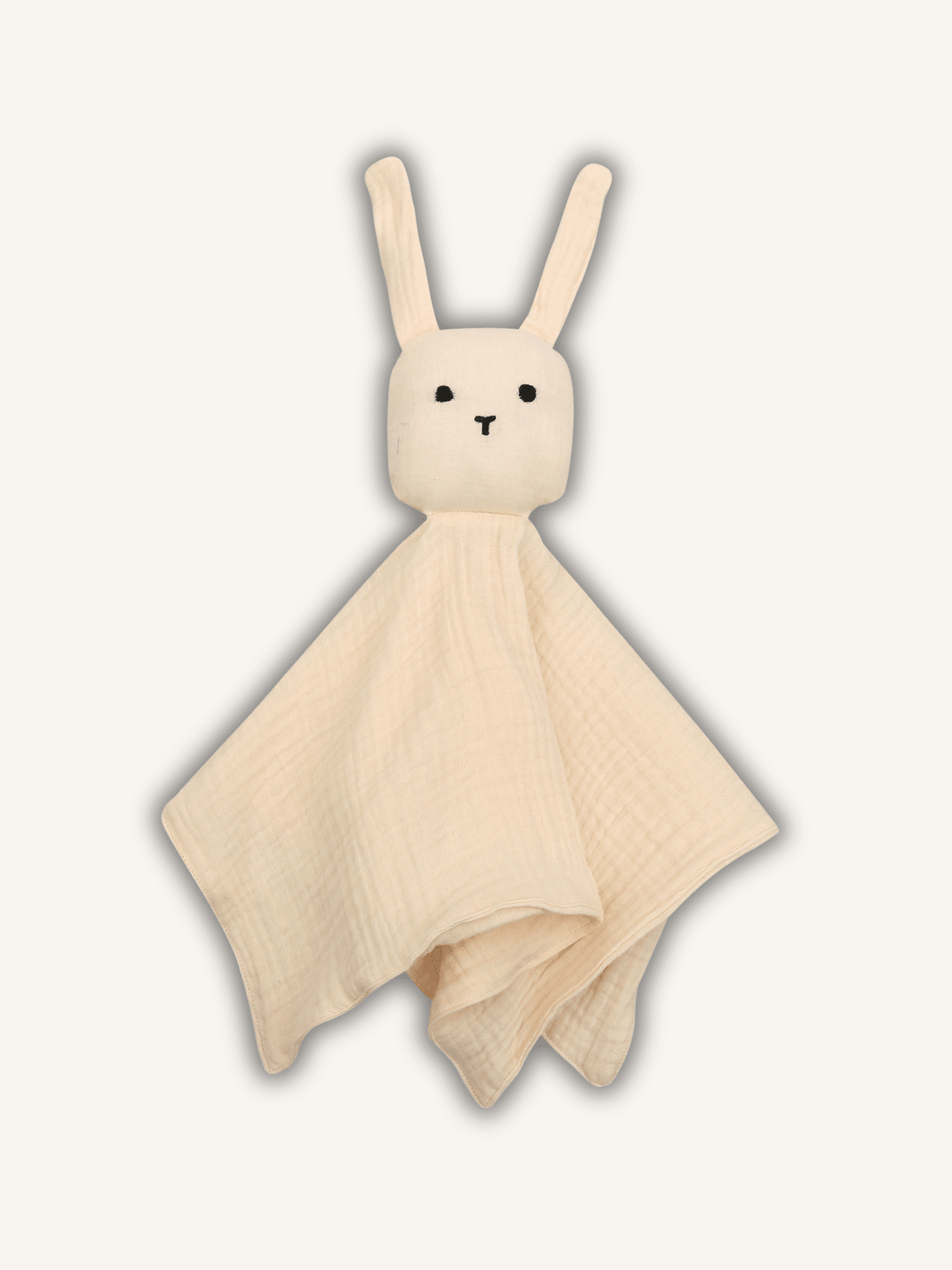doudou lapin creme personnalisé