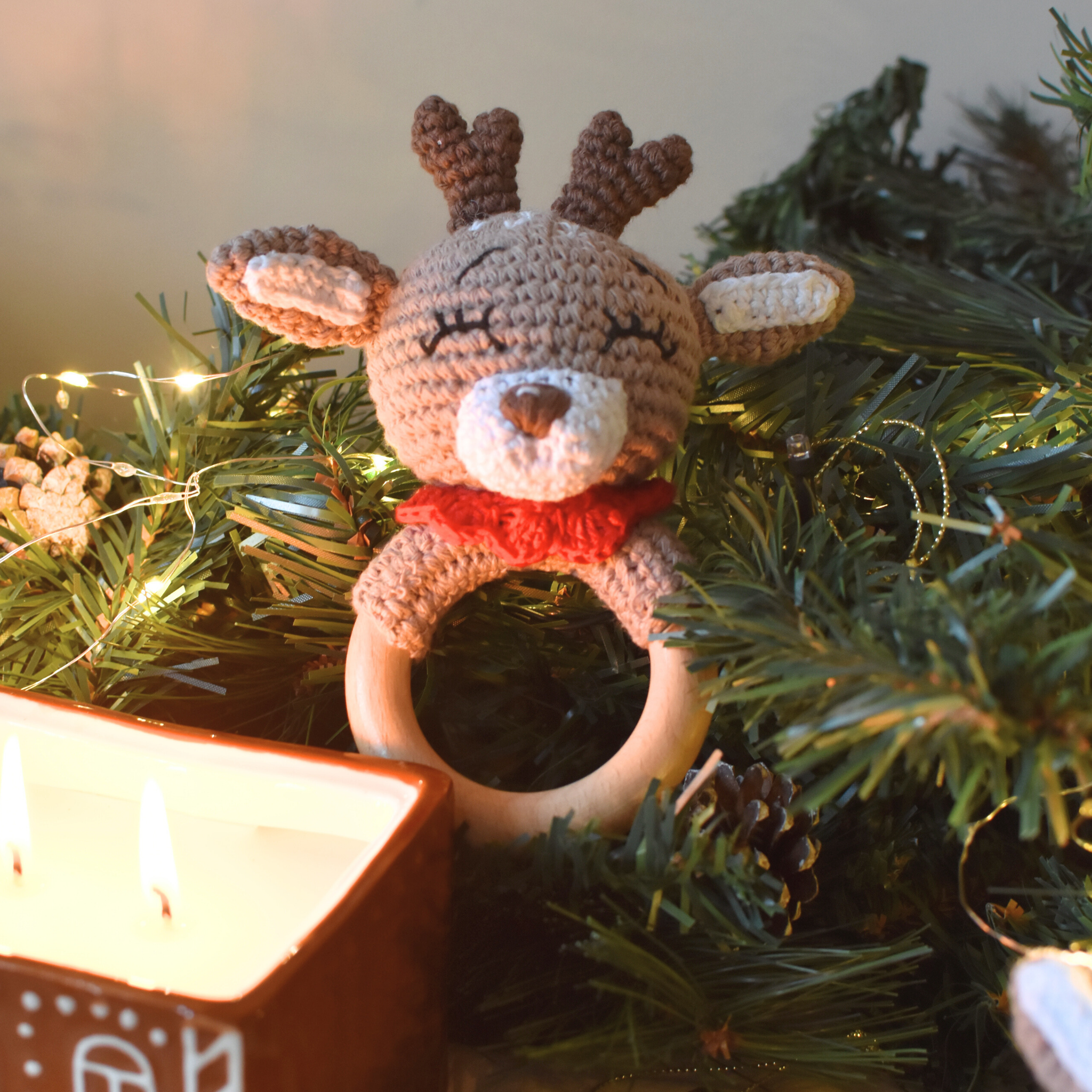 Le hochet cerf du père Noël - édition limitée