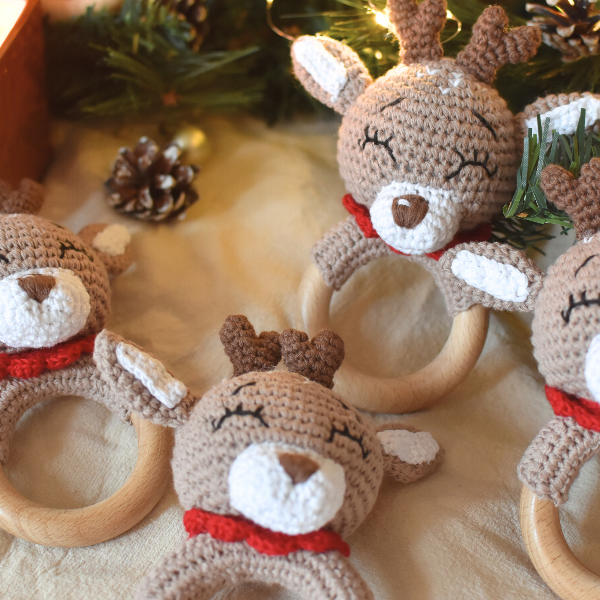 Le hochet cerf du père Noël - édition limitée