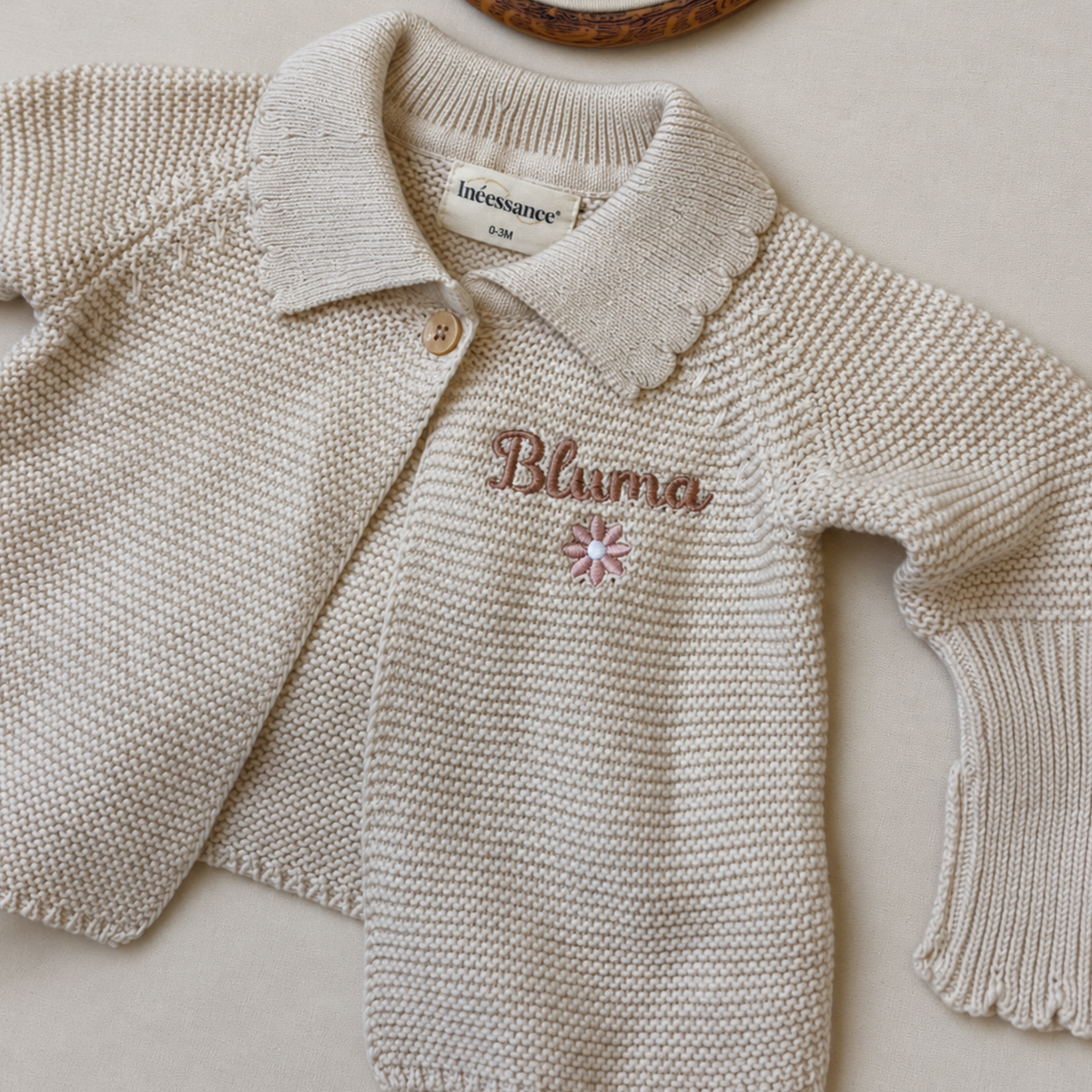 Souvenir de Naissance - Combinaison & Brassière personnalisées