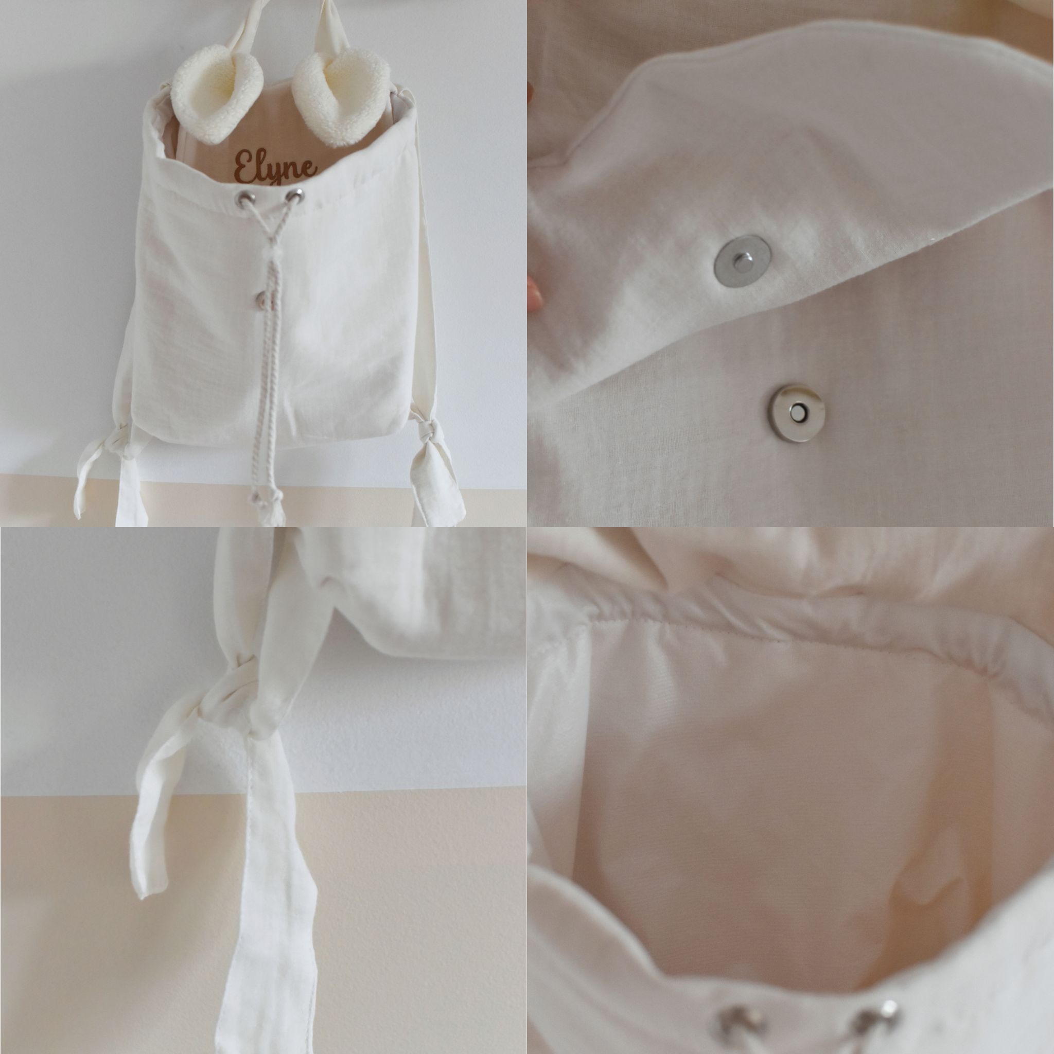 Le sac à dos personnalisé "Lapinou"