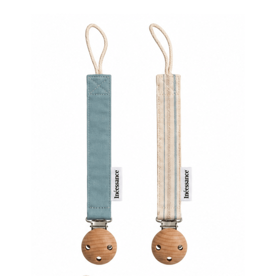 Attache tétines personnalisables bébé - Lot de 2