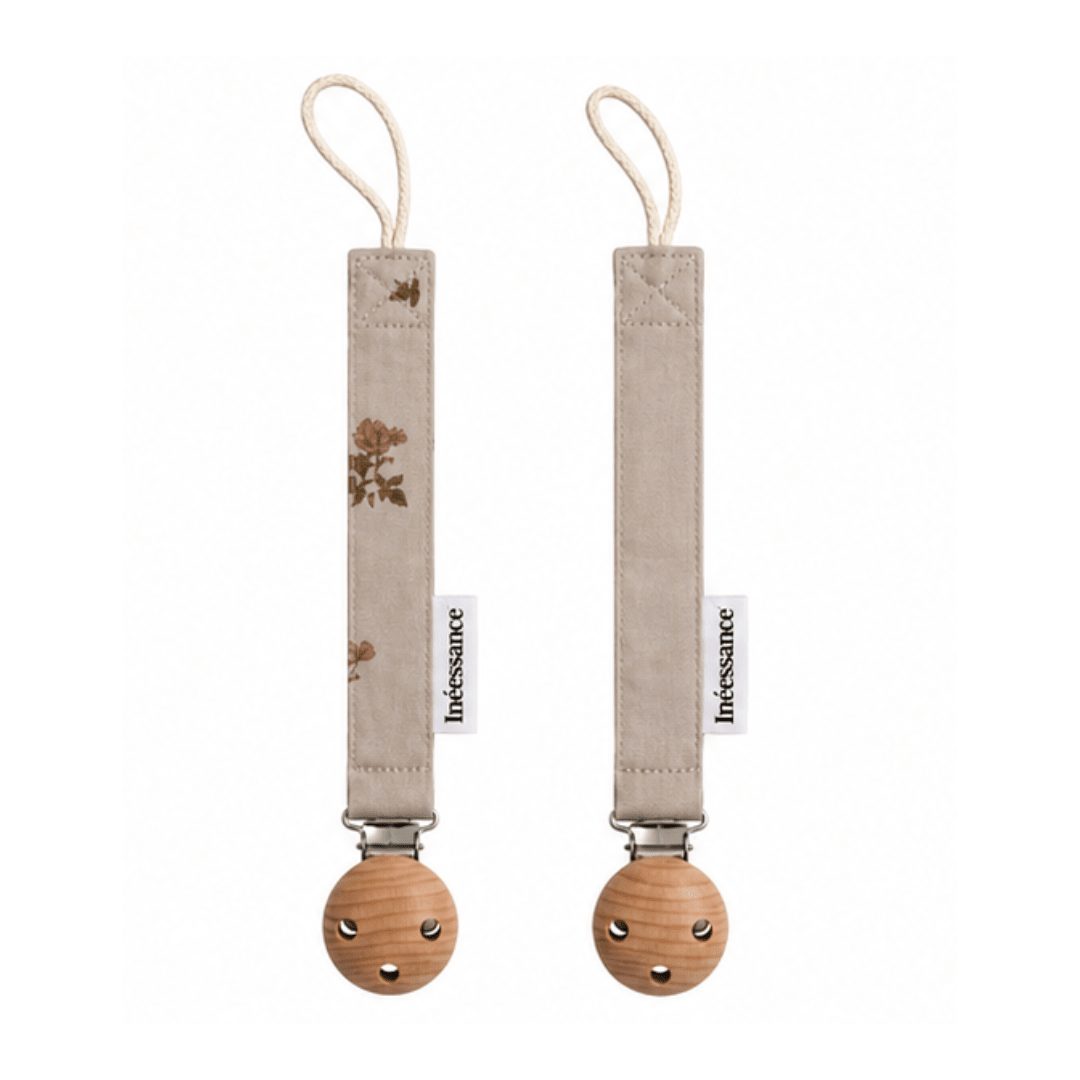 Attache tétines personnalisables bébé - Lot de 2