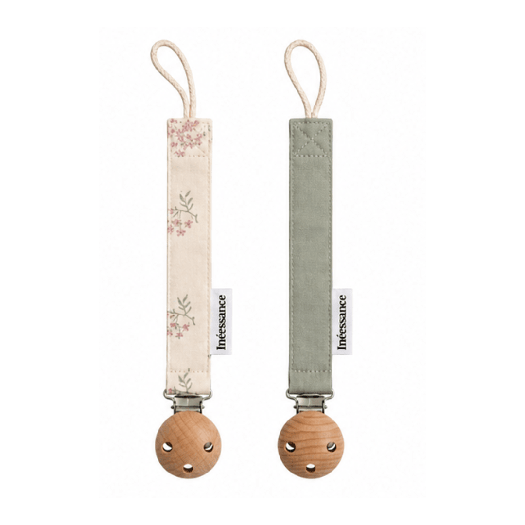 Attache tétines personnalisables bébé - Lot de 2
