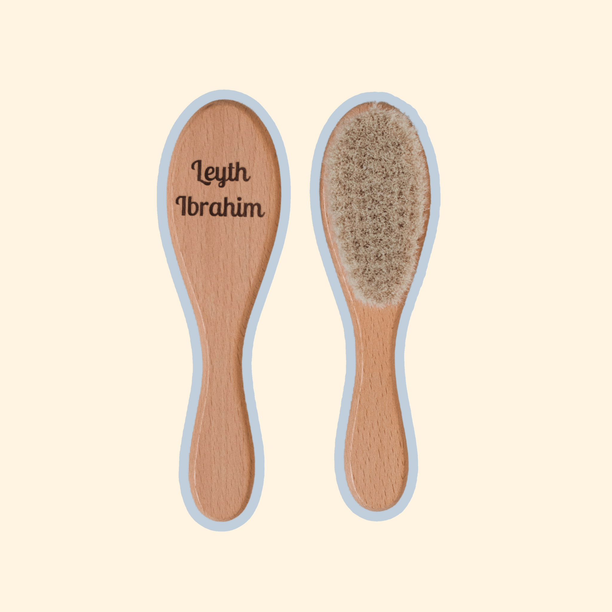 La brosse en bois pour bébé