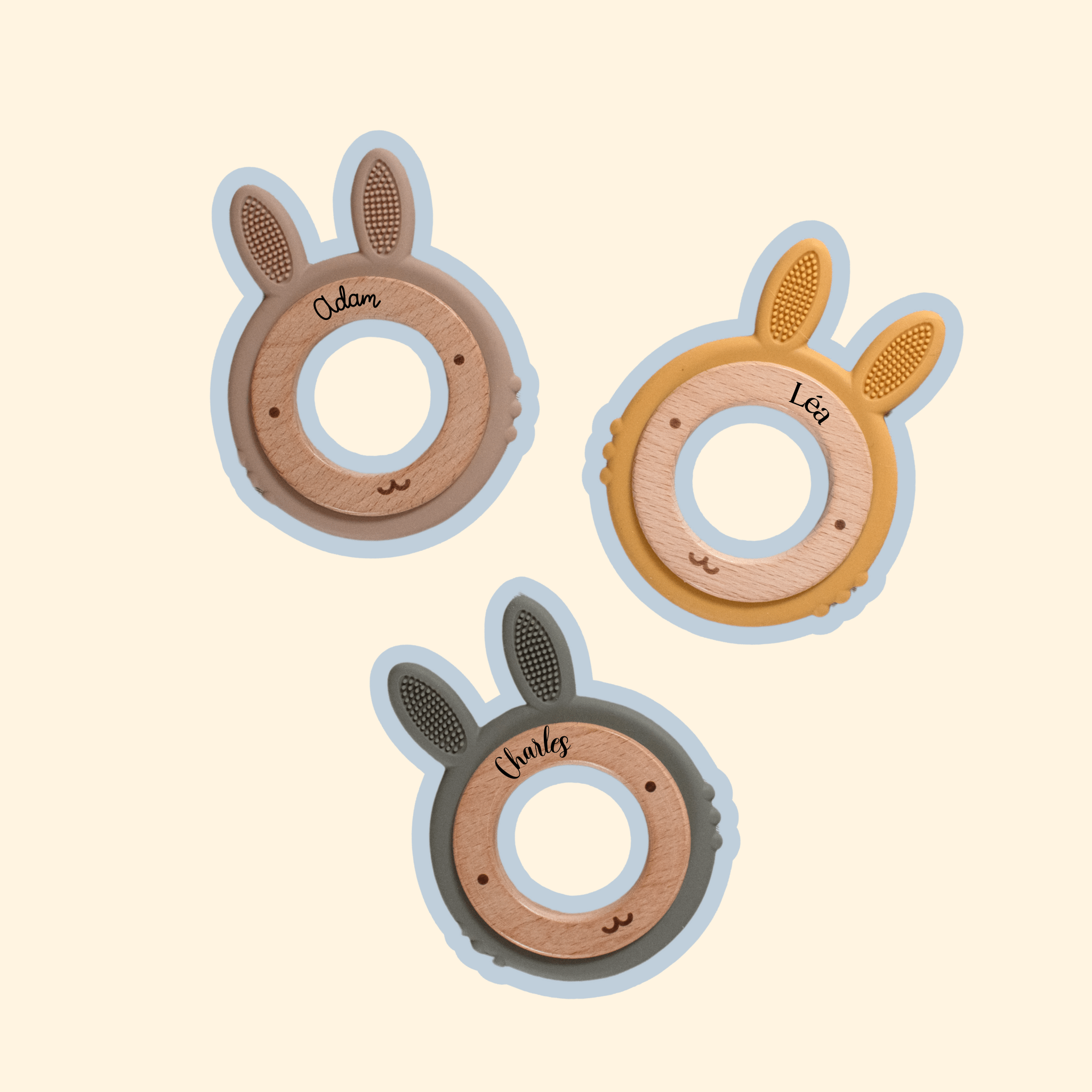 Anneau de dentition Grignotin - Lapin