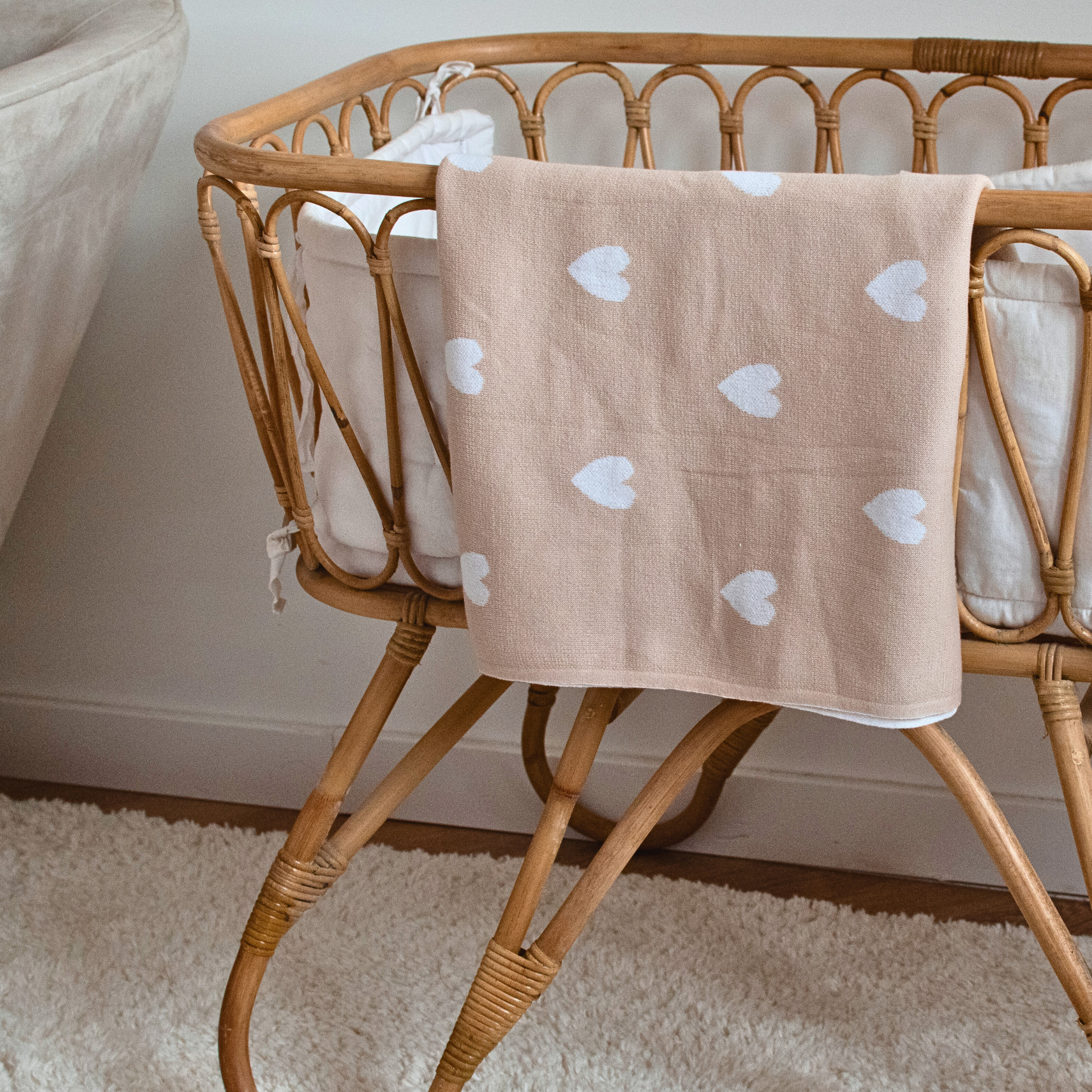 Decke mit „Sweet Dreams“-Print