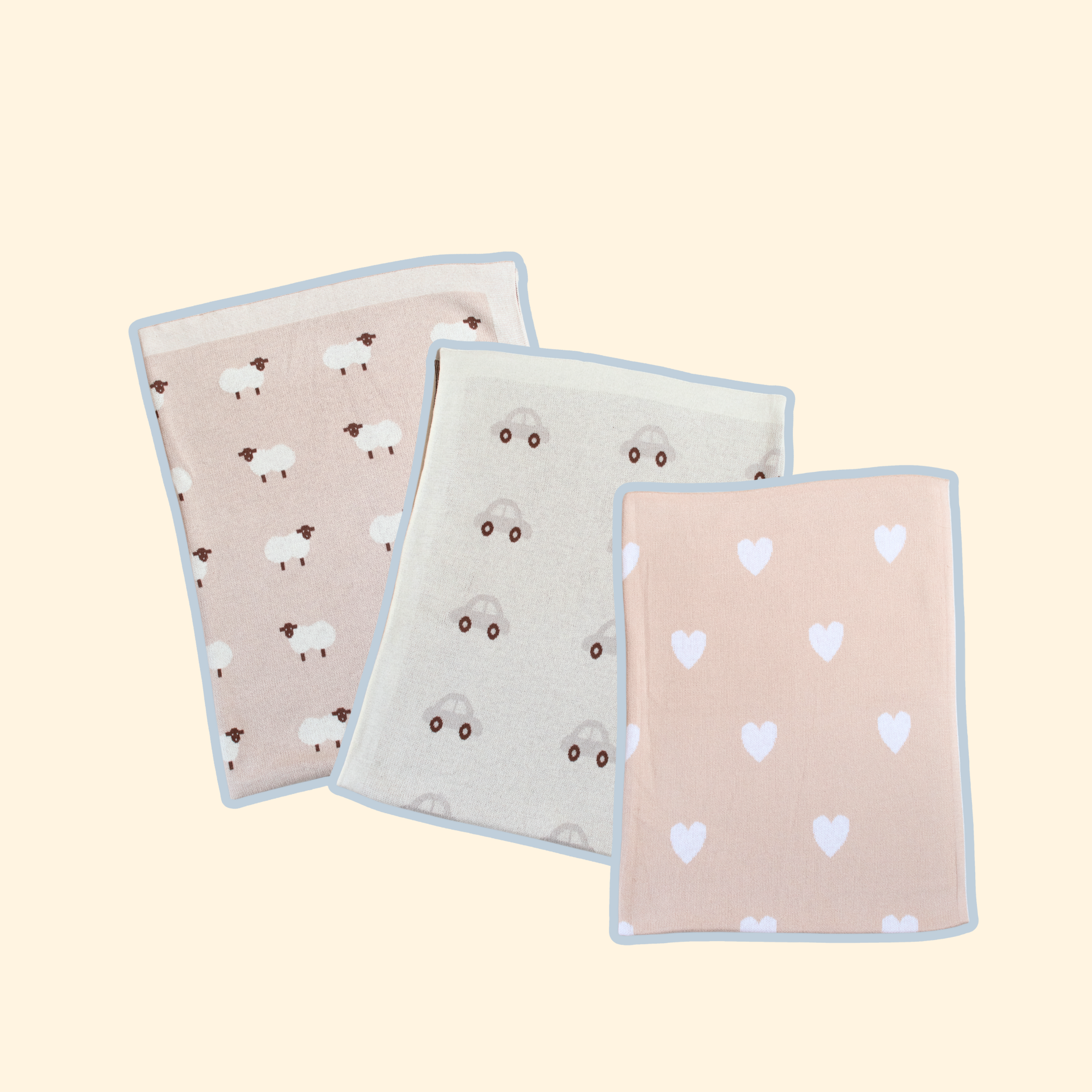 Decke mit „Sweet Dreams“-Print