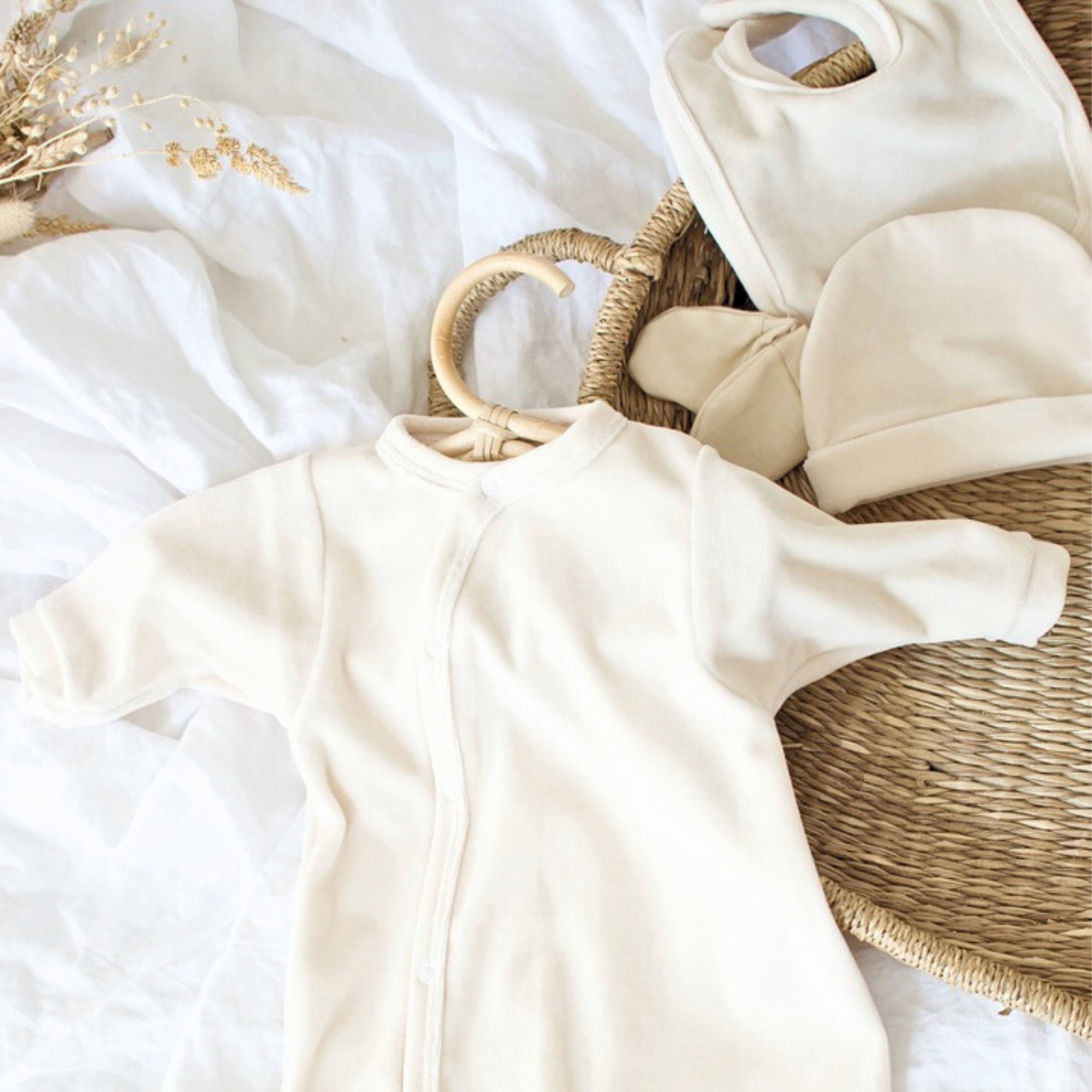 Ensemble Pyjama bébé Mini Velours - 5 pièces