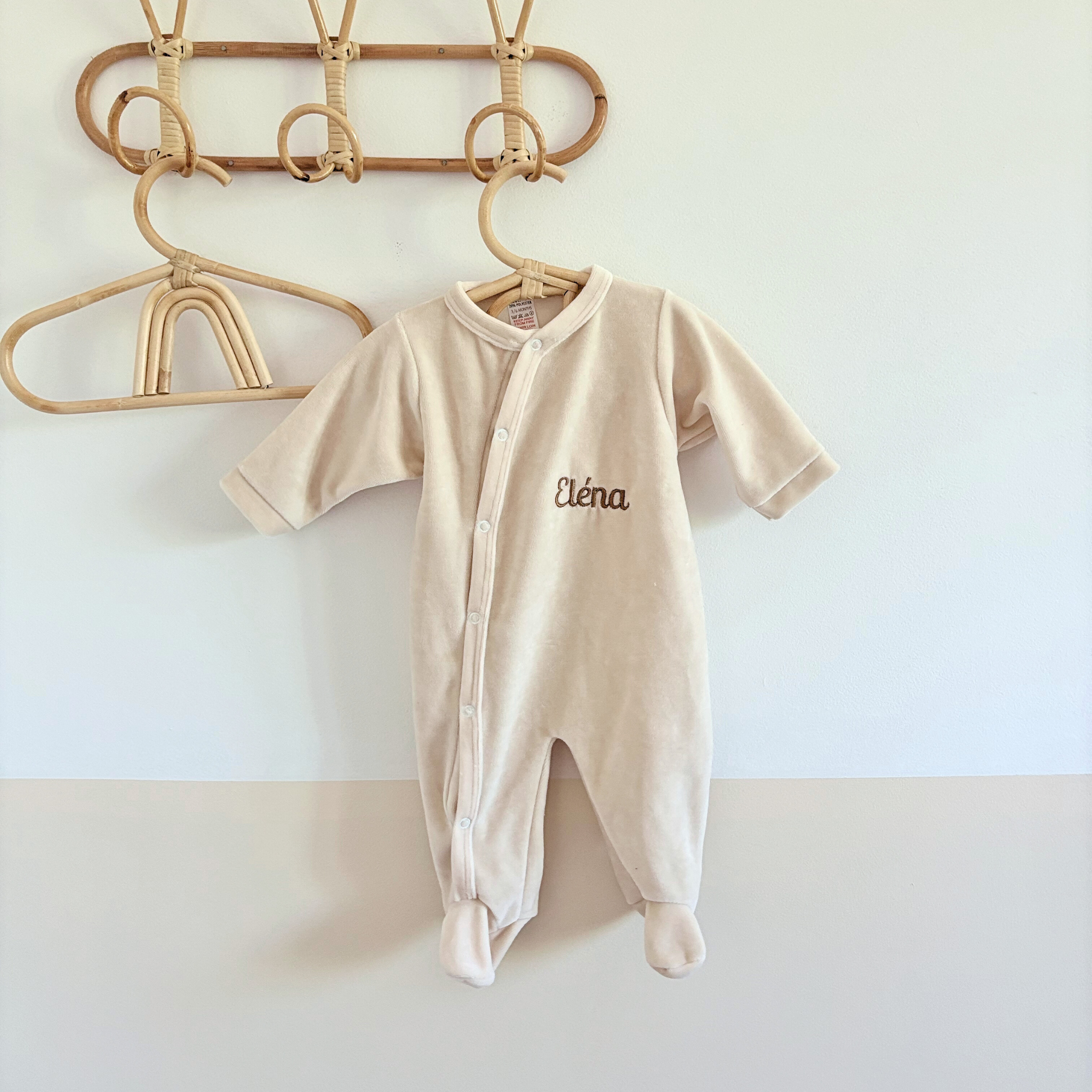 Ensemble Pyjama bébé Mini Velours - 5 pièces