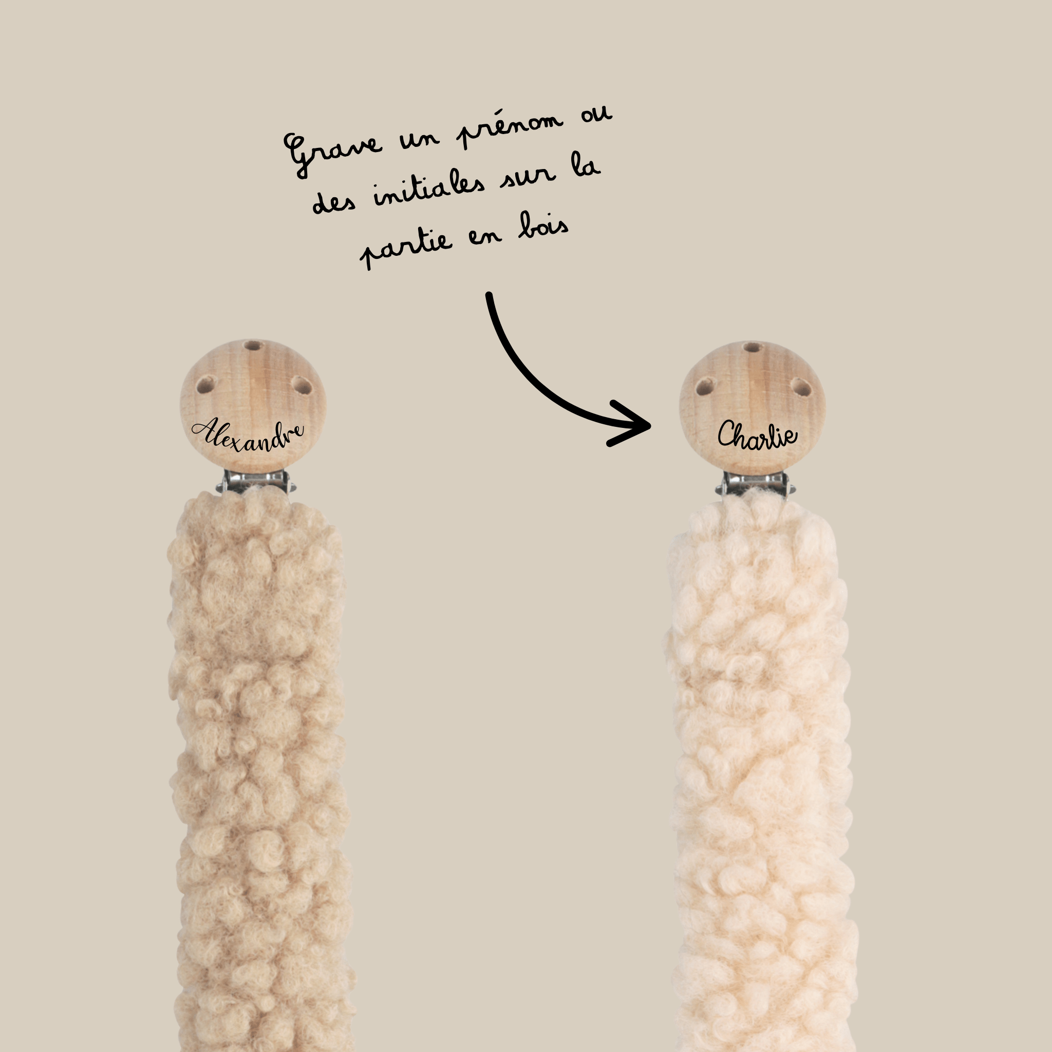 Attache-tétine Teddy