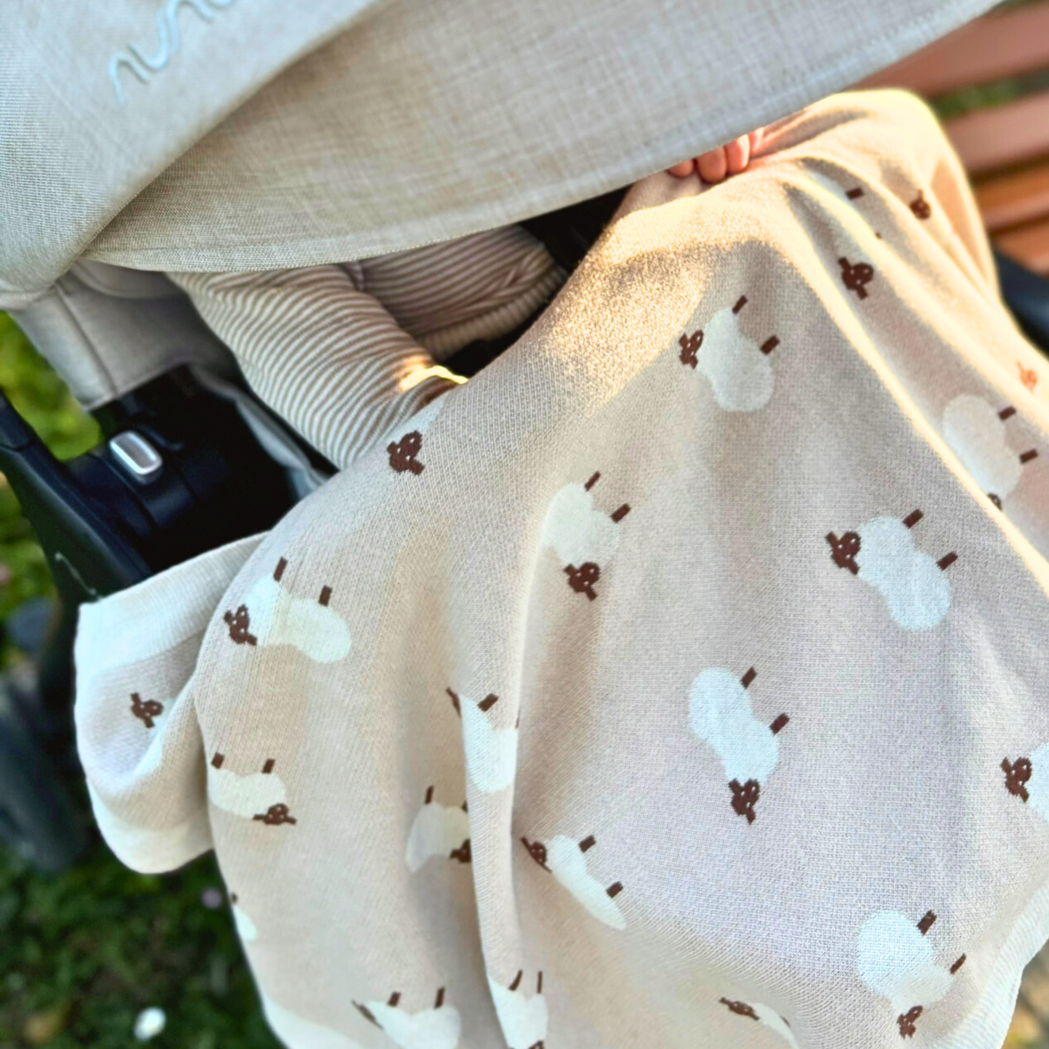 Decke mit „Sweet Dreams“-Print