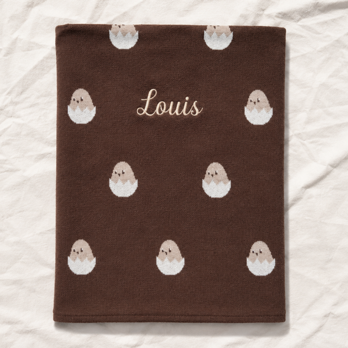 Couverture bébé à motif personnalisable