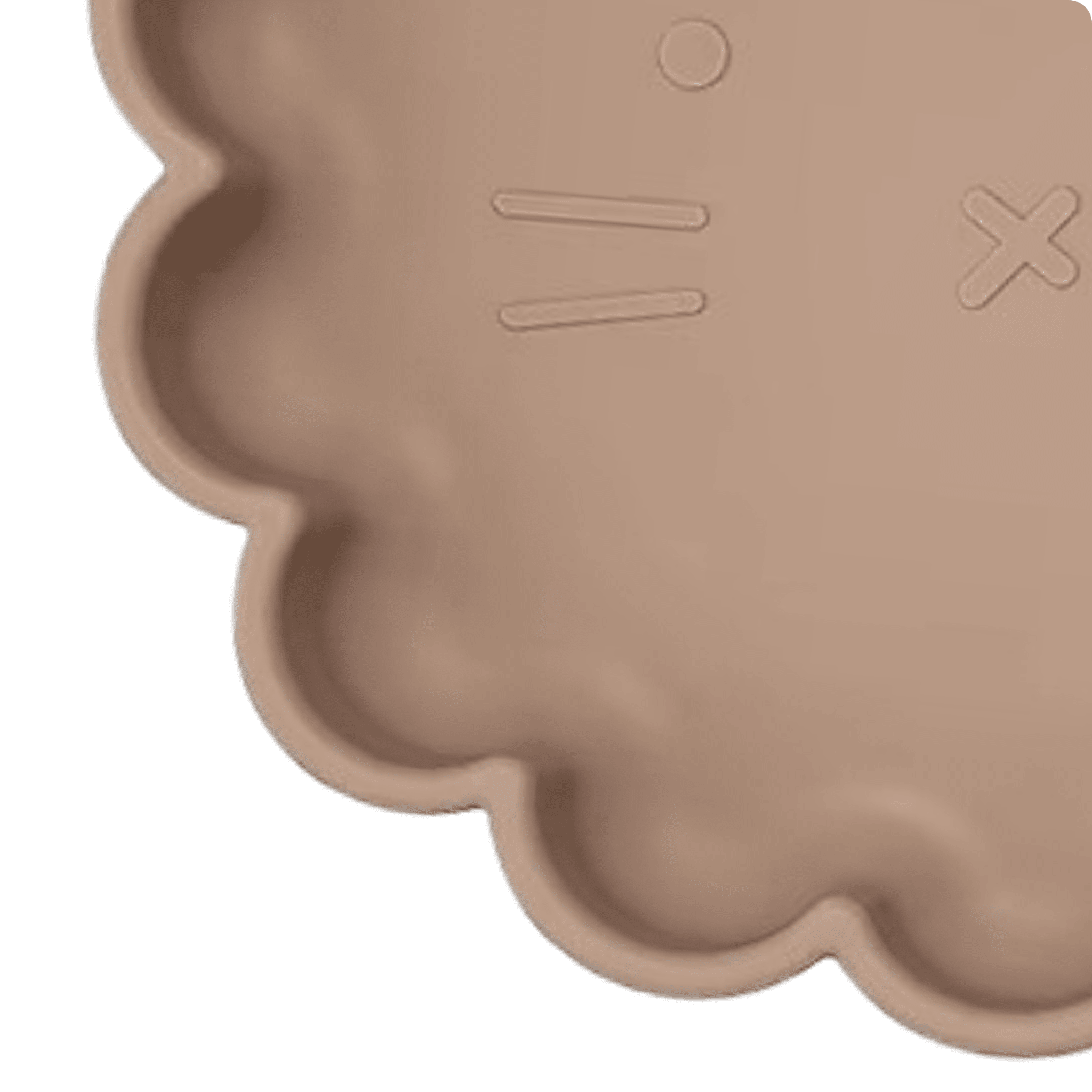 Set de table Fleur en silicone - Mes premiers repas