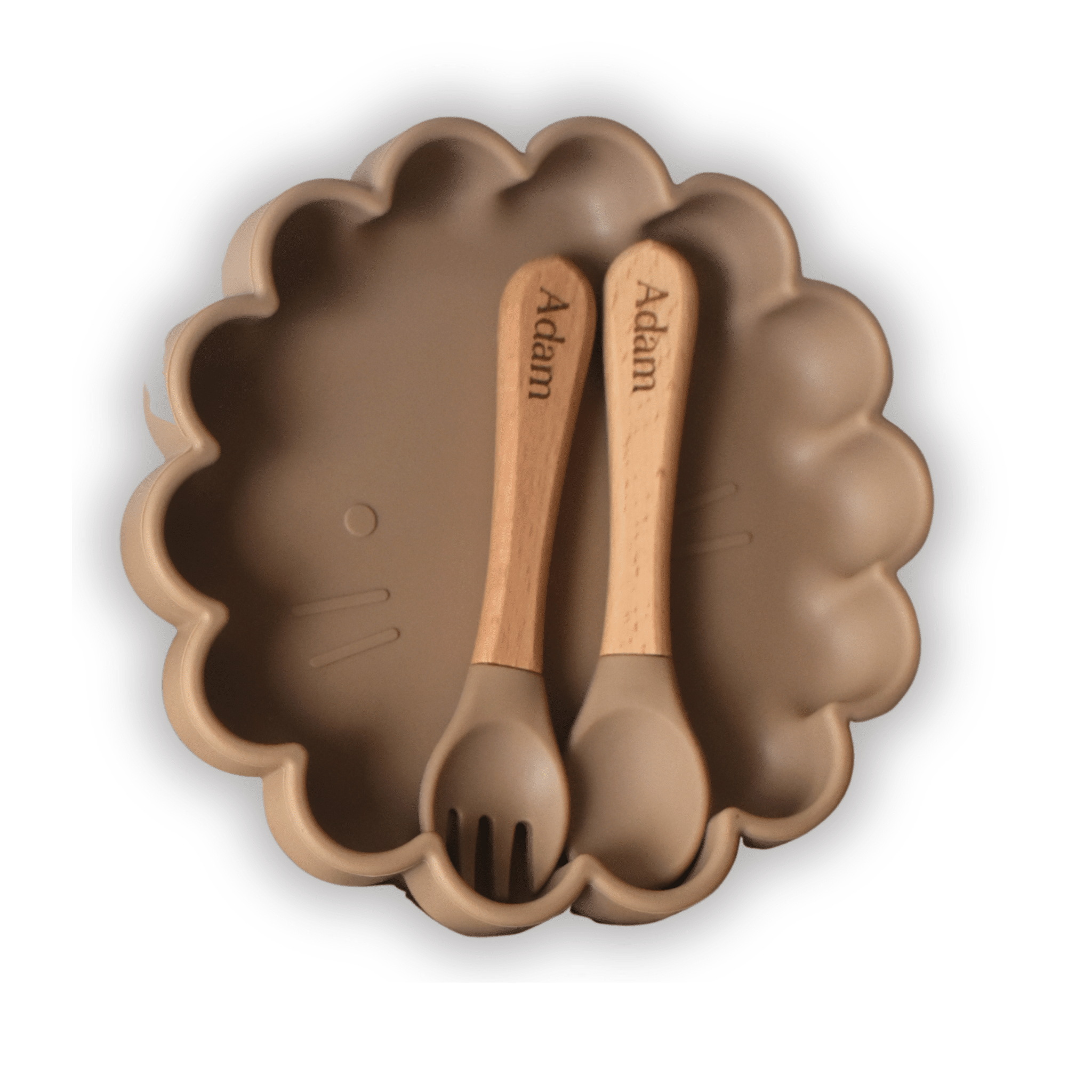 Set de table Fleur en silicone - Mes premiers repas