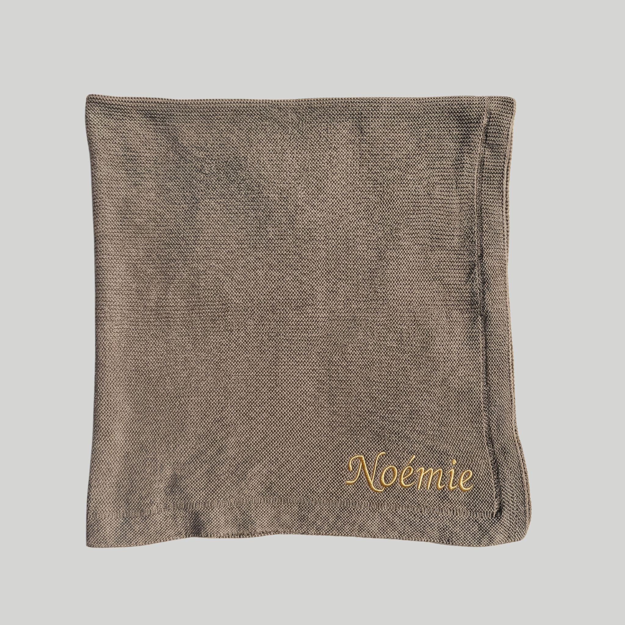 Couverture Bébé en Maille personnalisable