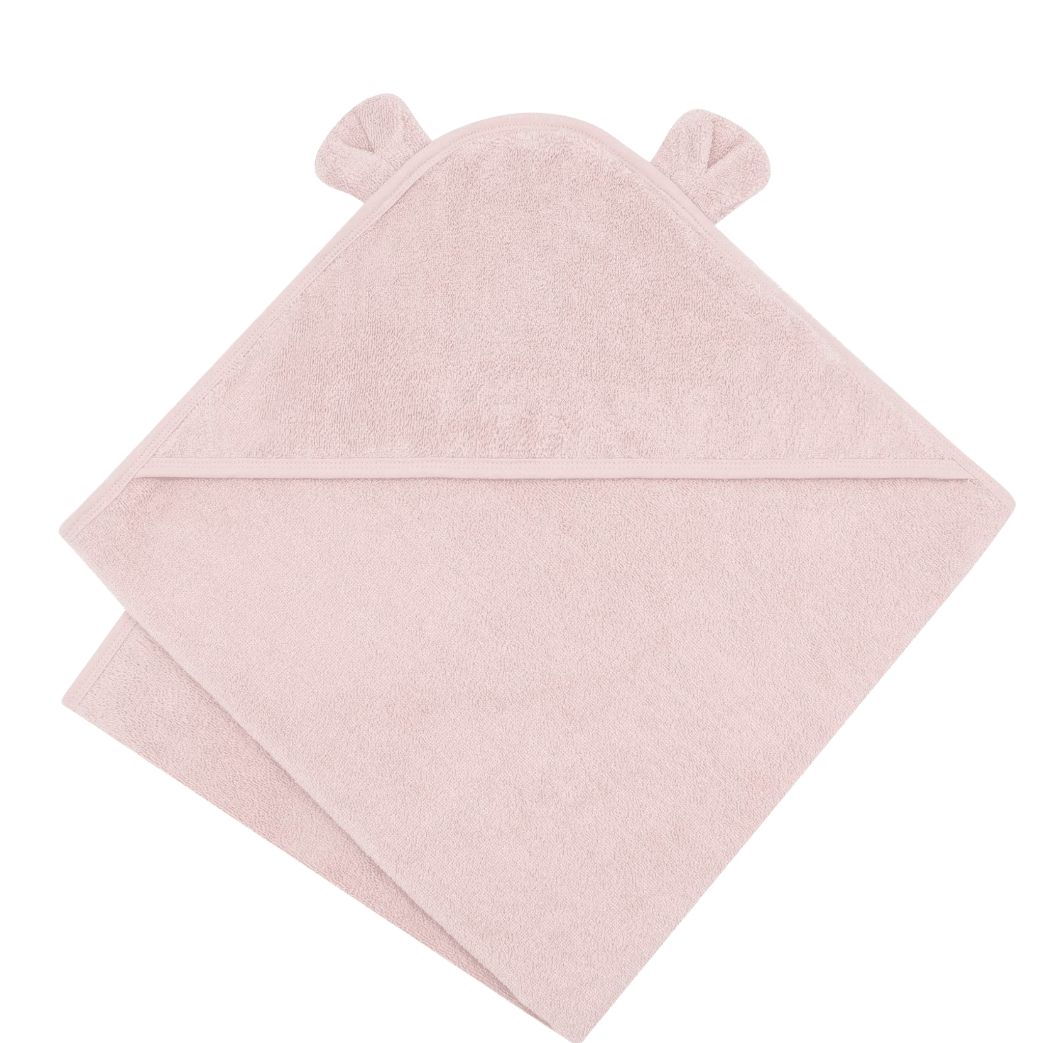 cape de bain ourson rose