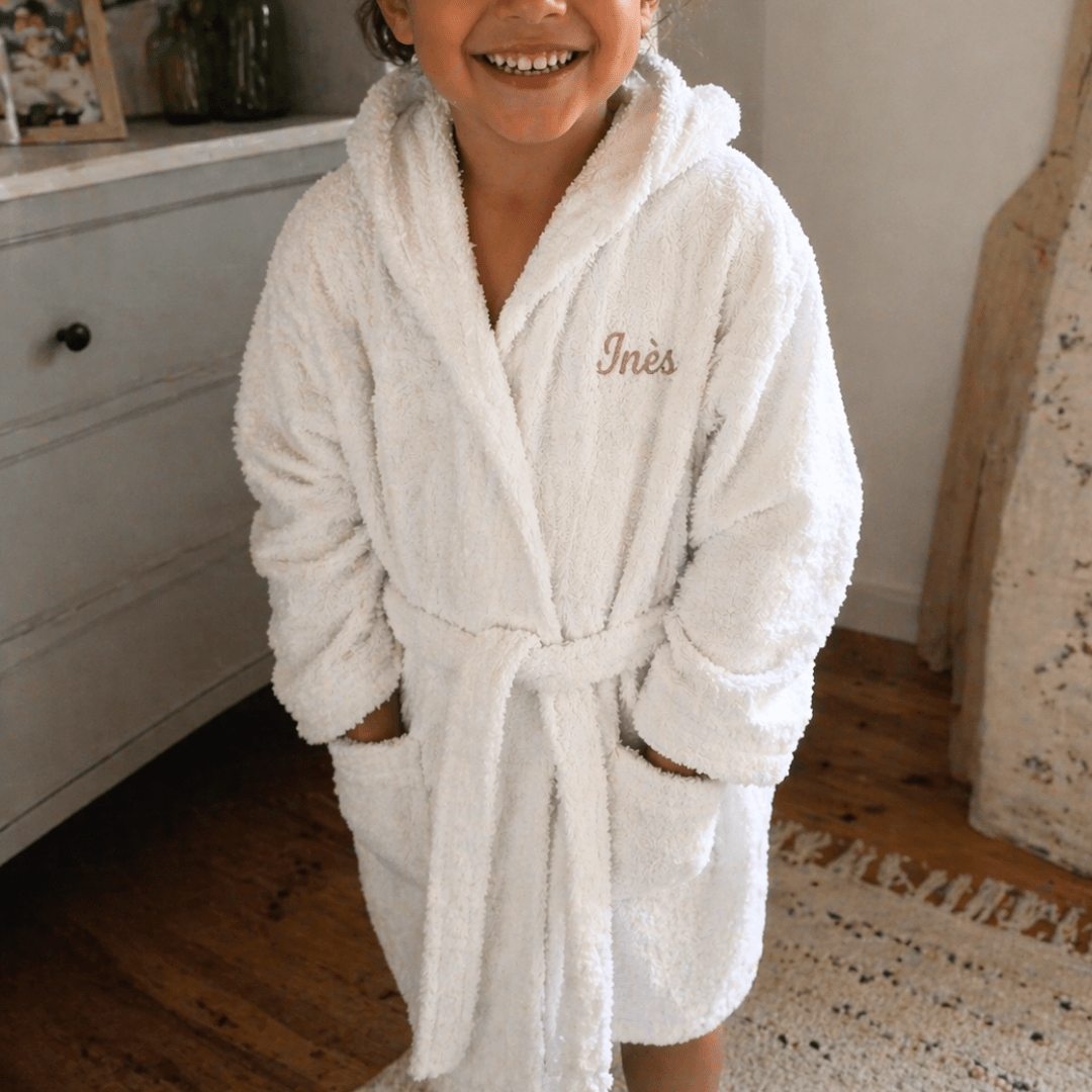 Peignoir enfant personnalisé