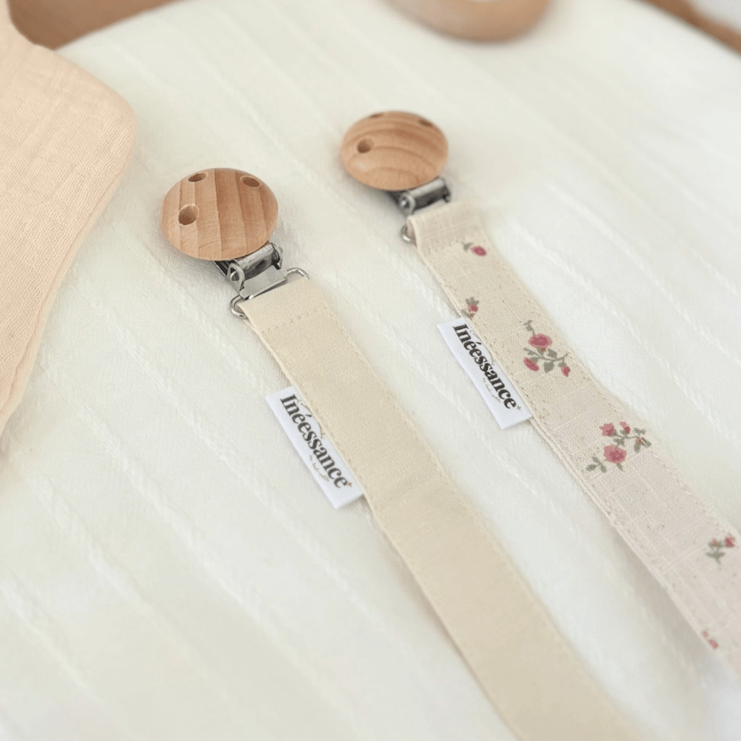 Attache tétines personnalisables bébé - Lot de 2