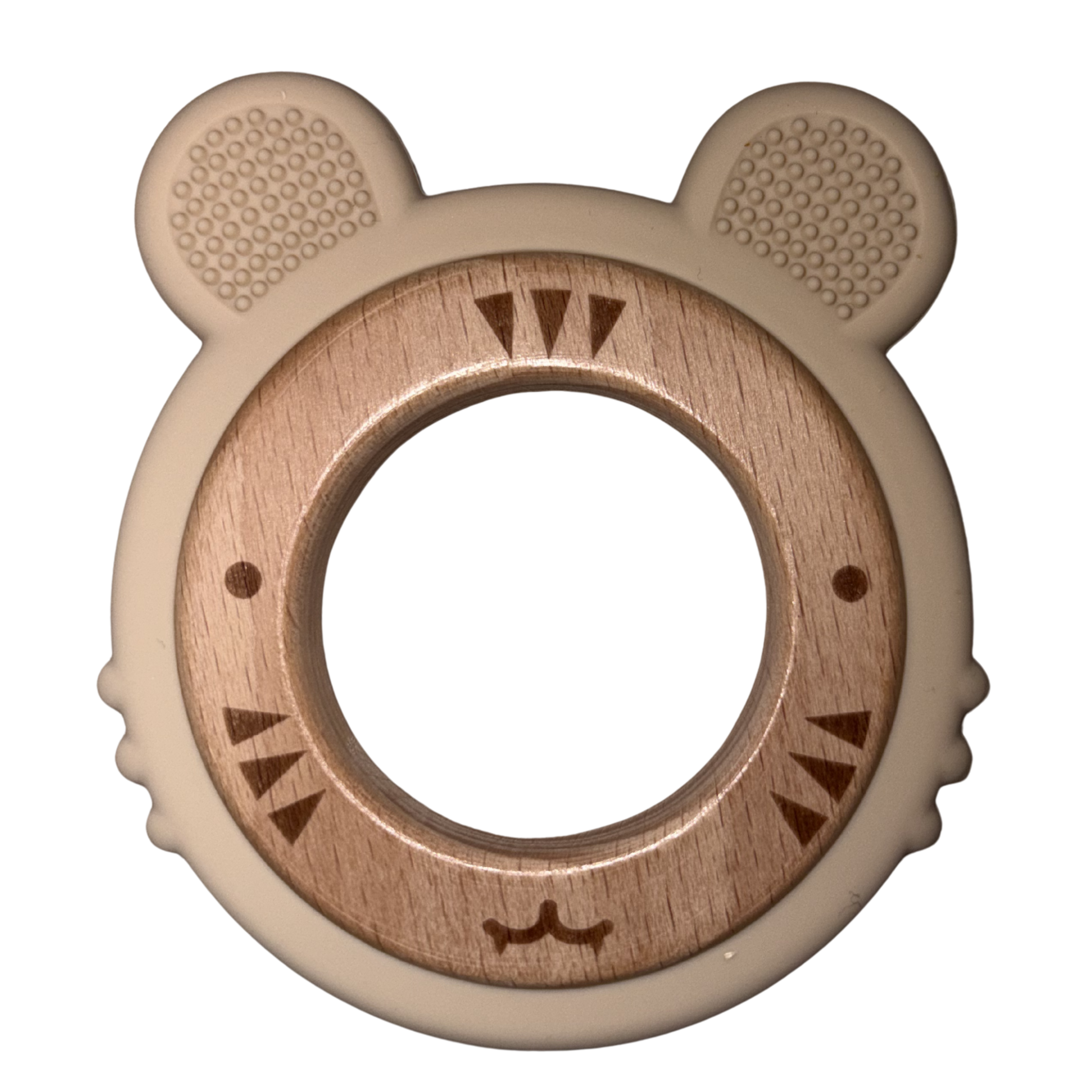 Anneau de dentition ou grignoteur personnalise -  Tigre