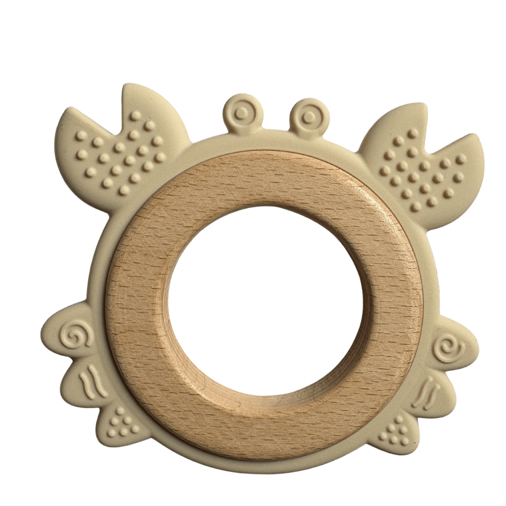 Anneau de dentition grignoteuse bébé -  Crabe