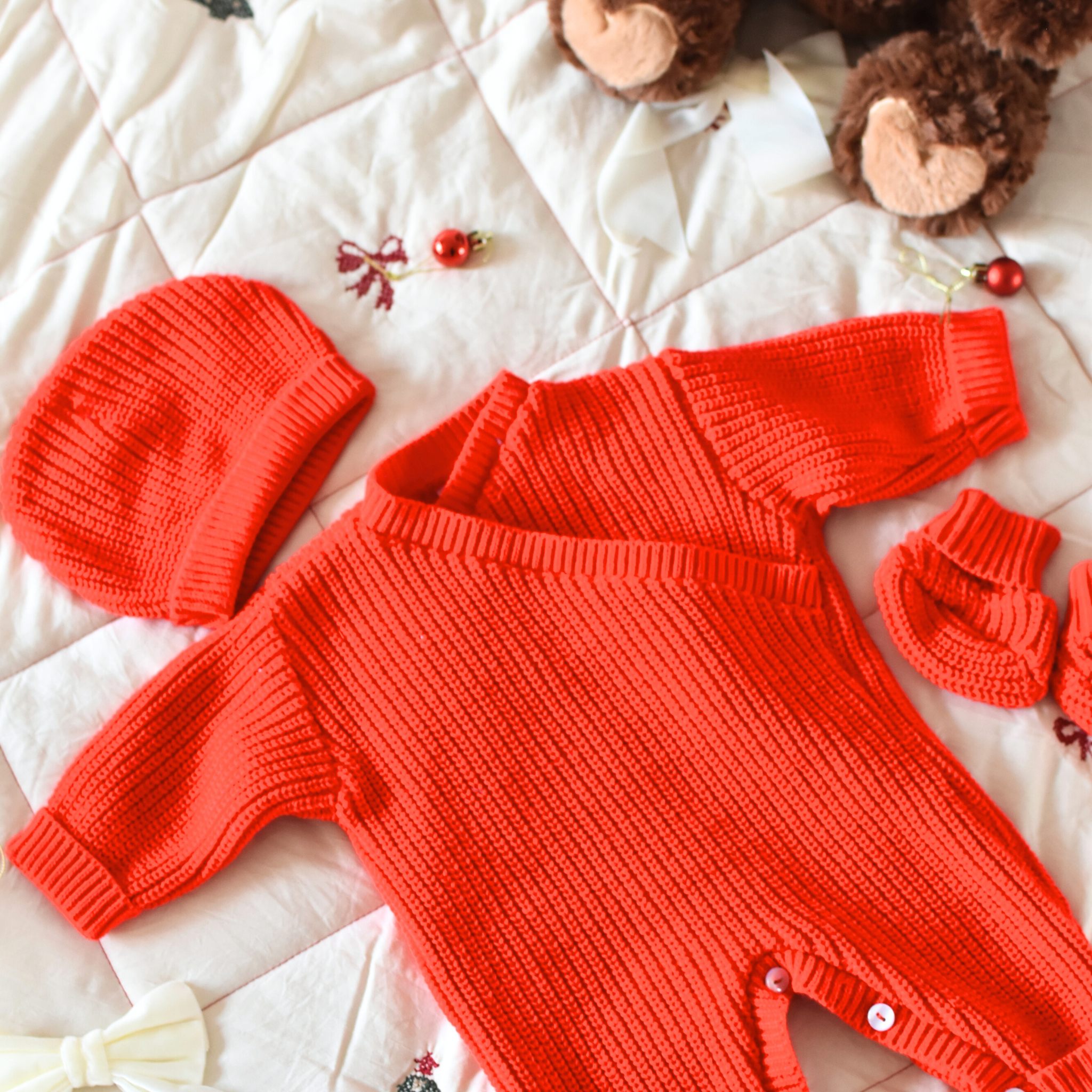 Tenue de Naissance Combinaison – Noël
