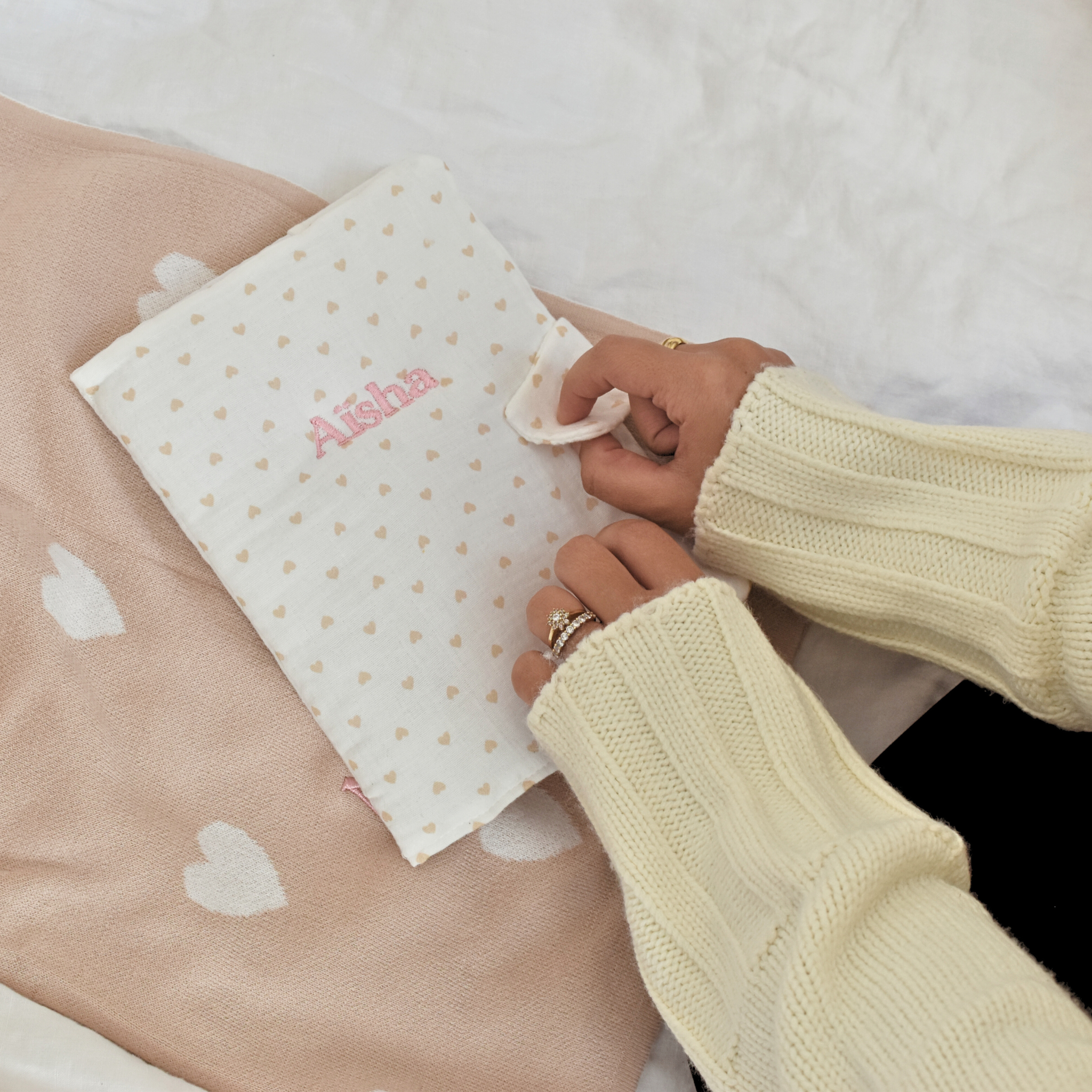 Protège carnet de Santé fermeture scratch