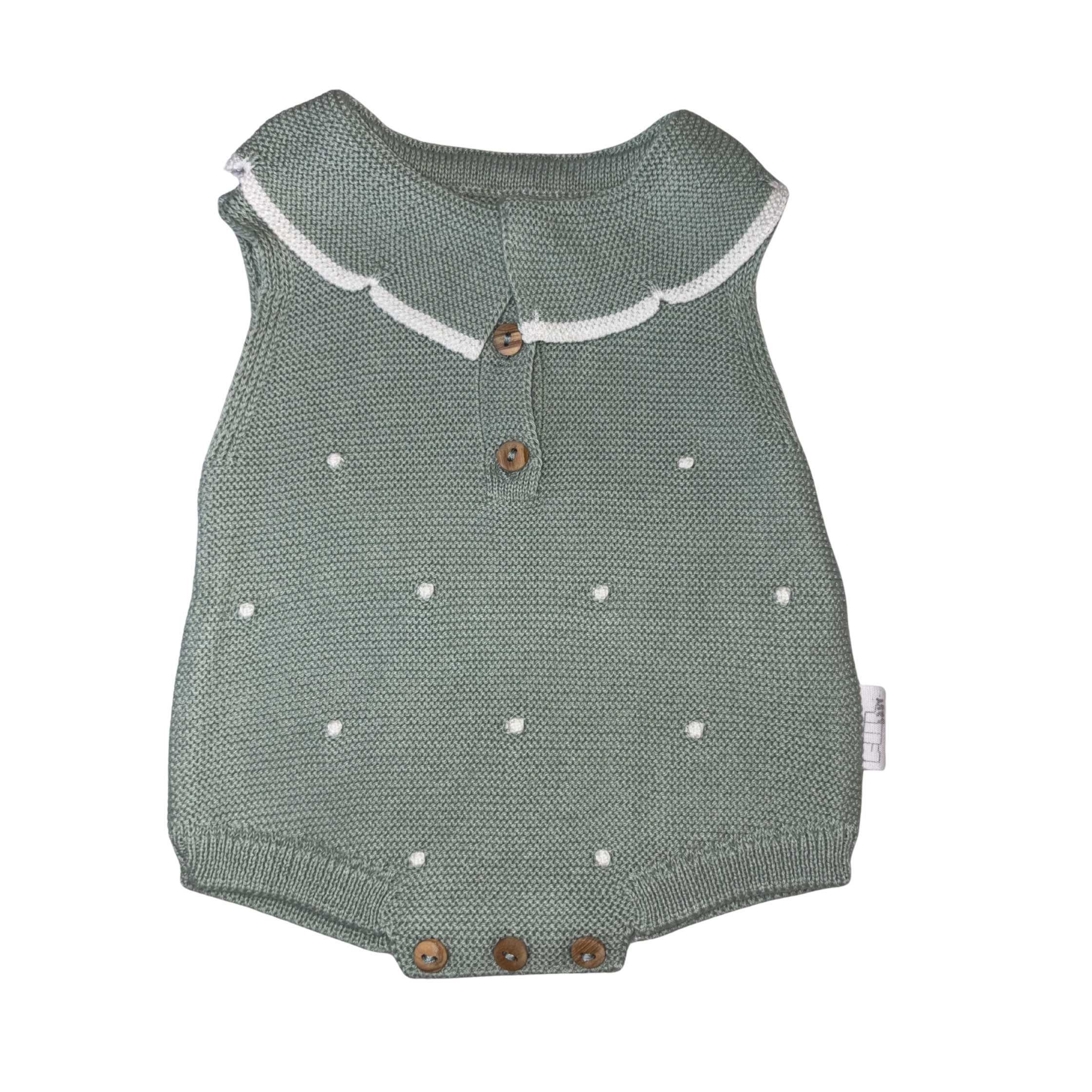Tenue de naissance d'été - Barboteuse à pois