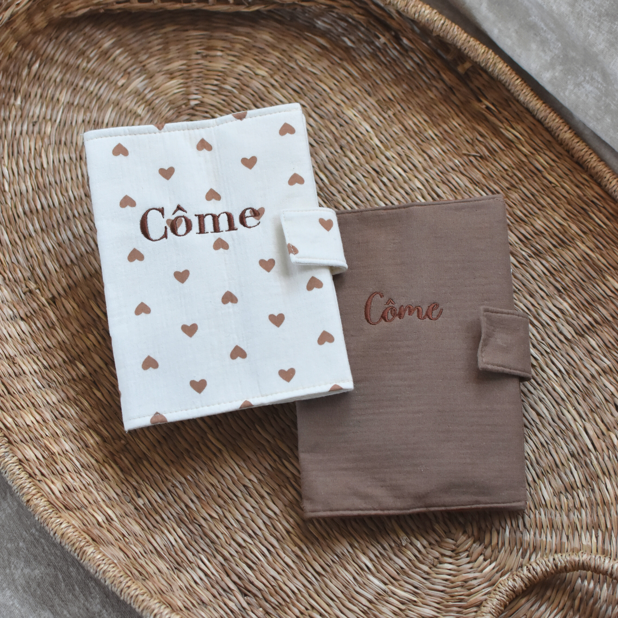 Timeless Health Record Book Cover - Customizable