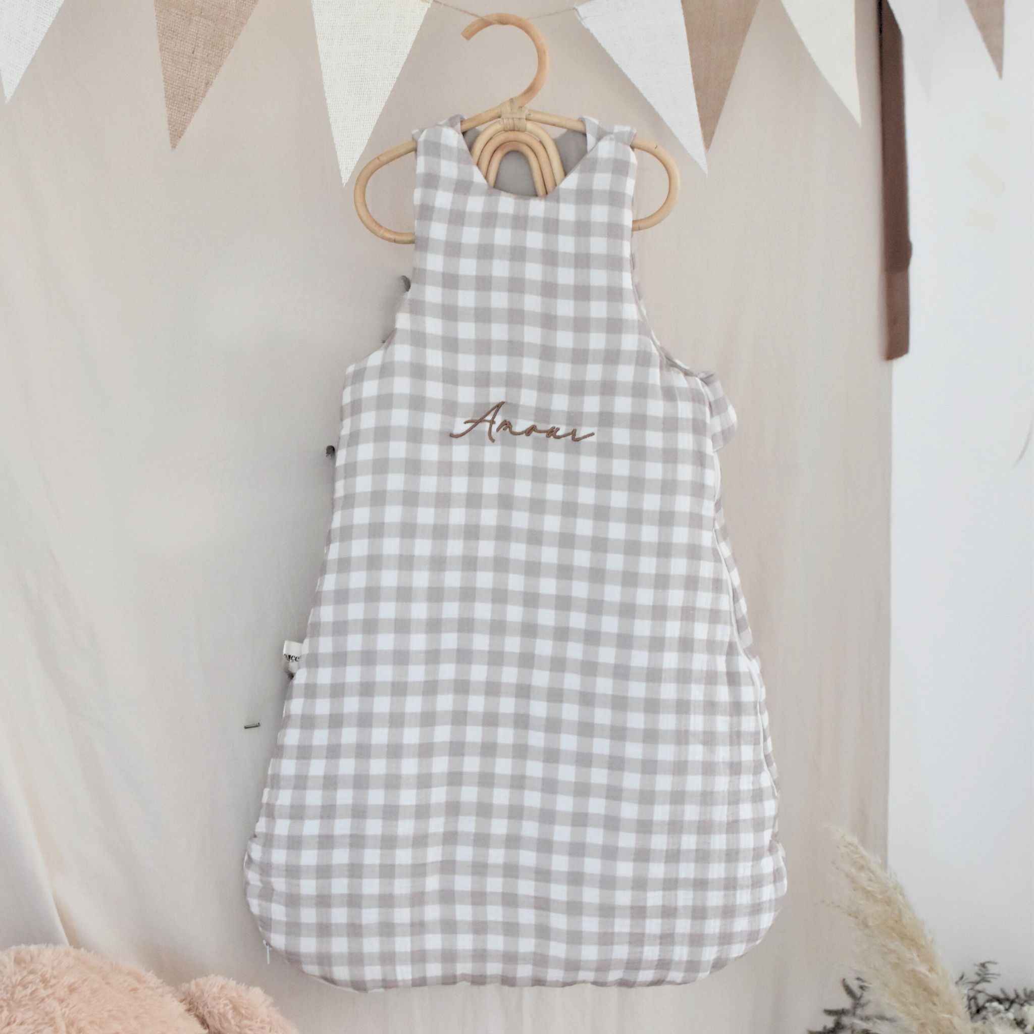 Coffret Naissance Damier Vichy – Édition limitée