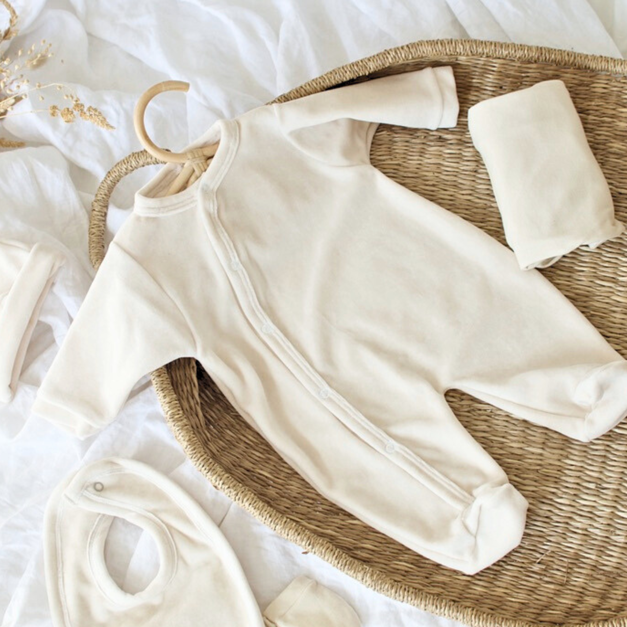 Ensemble Pyjama bébé Mini Velours - 5 pièces