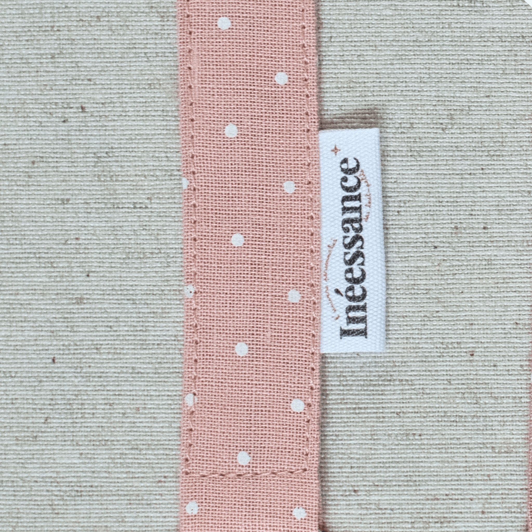 Attache tétine en coton - compatible MAM - personnalisable