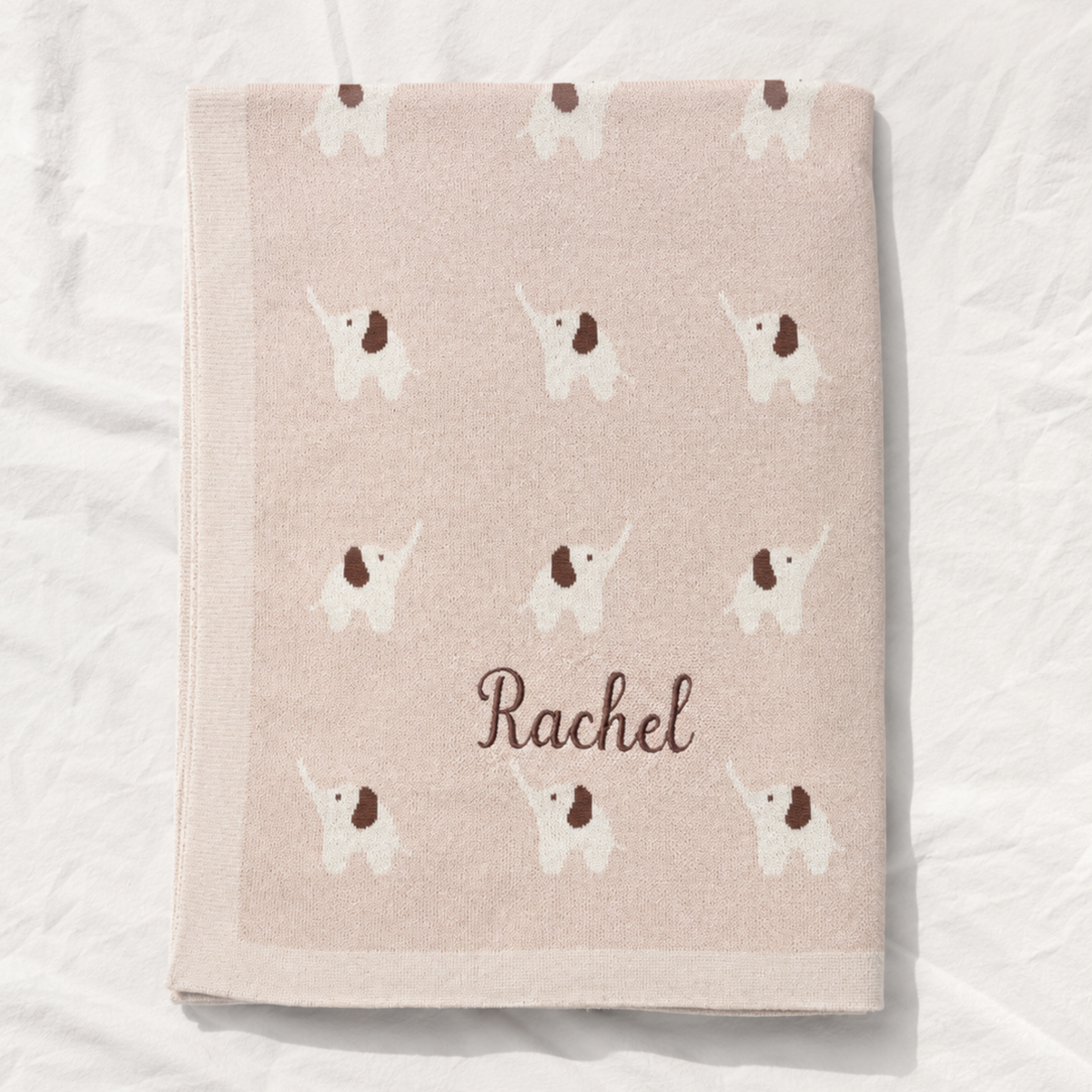 Couverture bébé à motif personnalisable