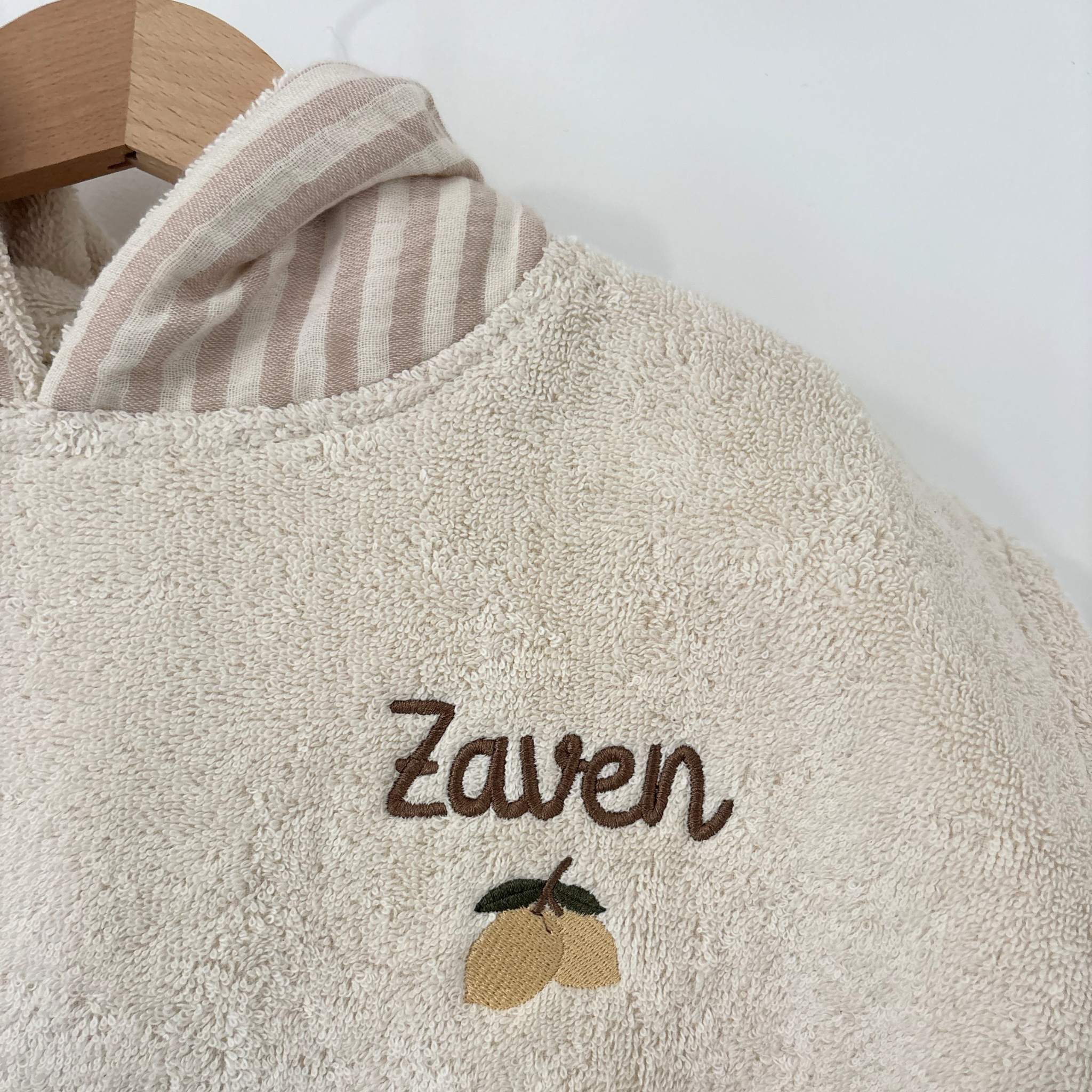 Poncho de plage personnalisé