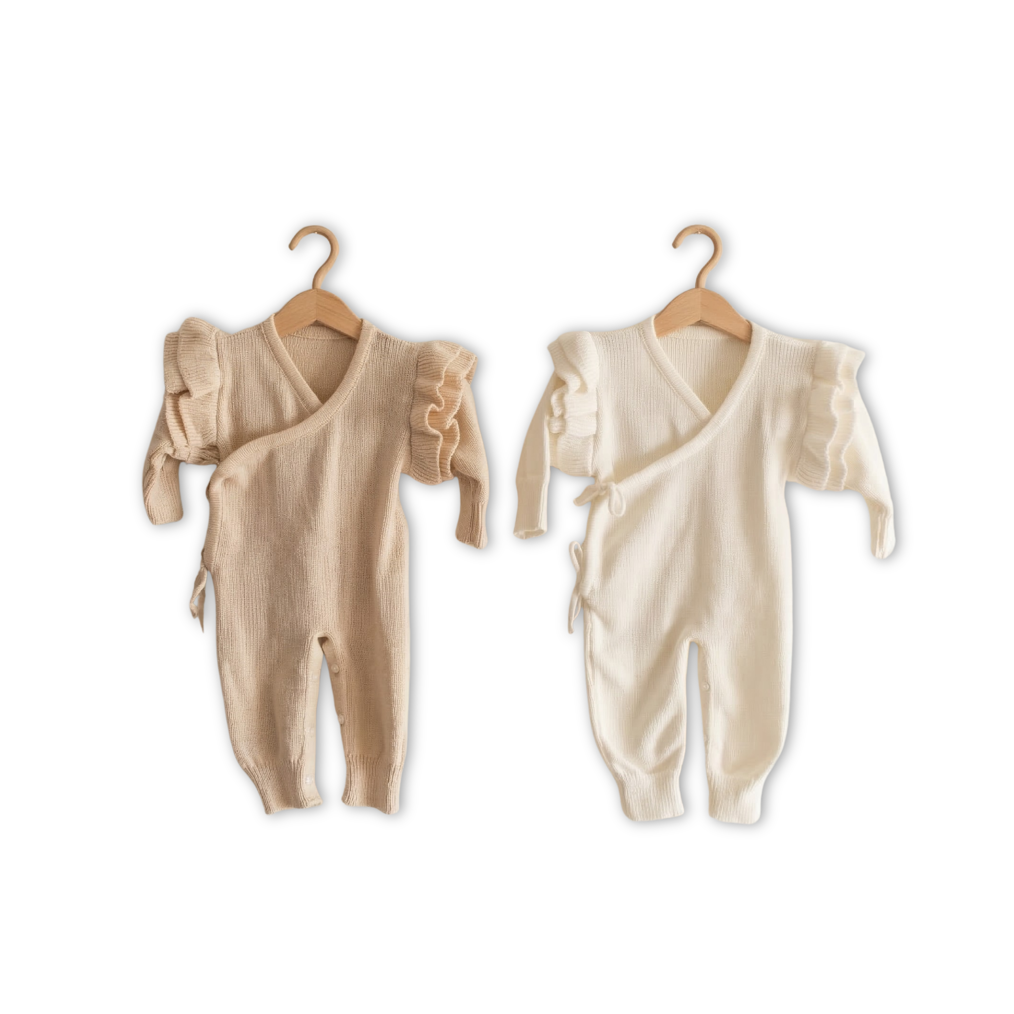 Combinaison bébé personnalisée (3 pièces) – Premiers souvenirs 🤍