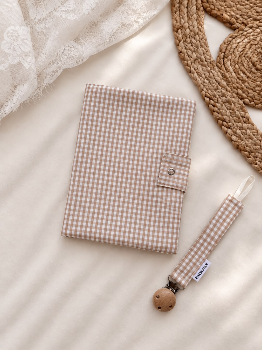 Coffret Les Essentiels, tissu Vichy