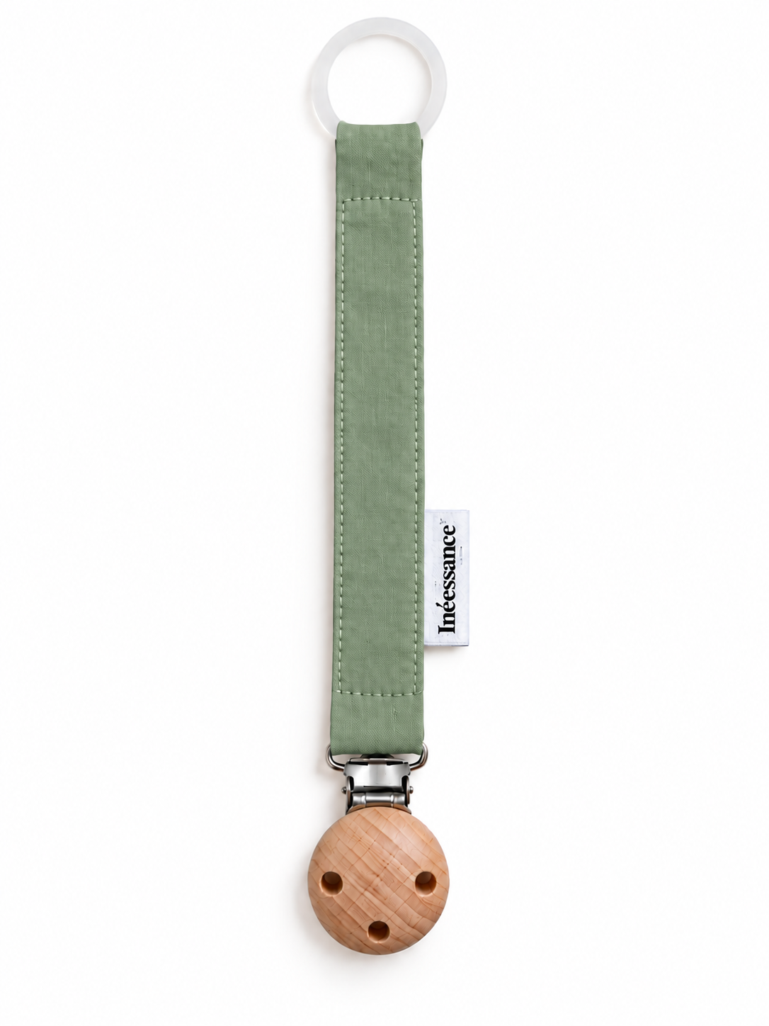 Attache tétine en coton - compatible MAM - personnalisable