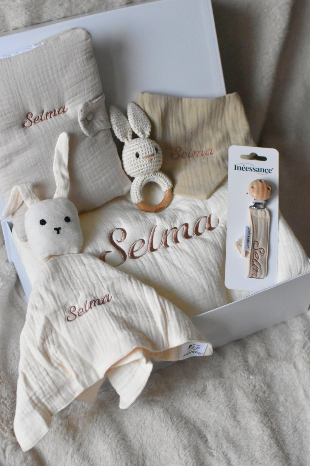 Coffret Naissance Mix and Match - Composez votre coffret 6 pièces
