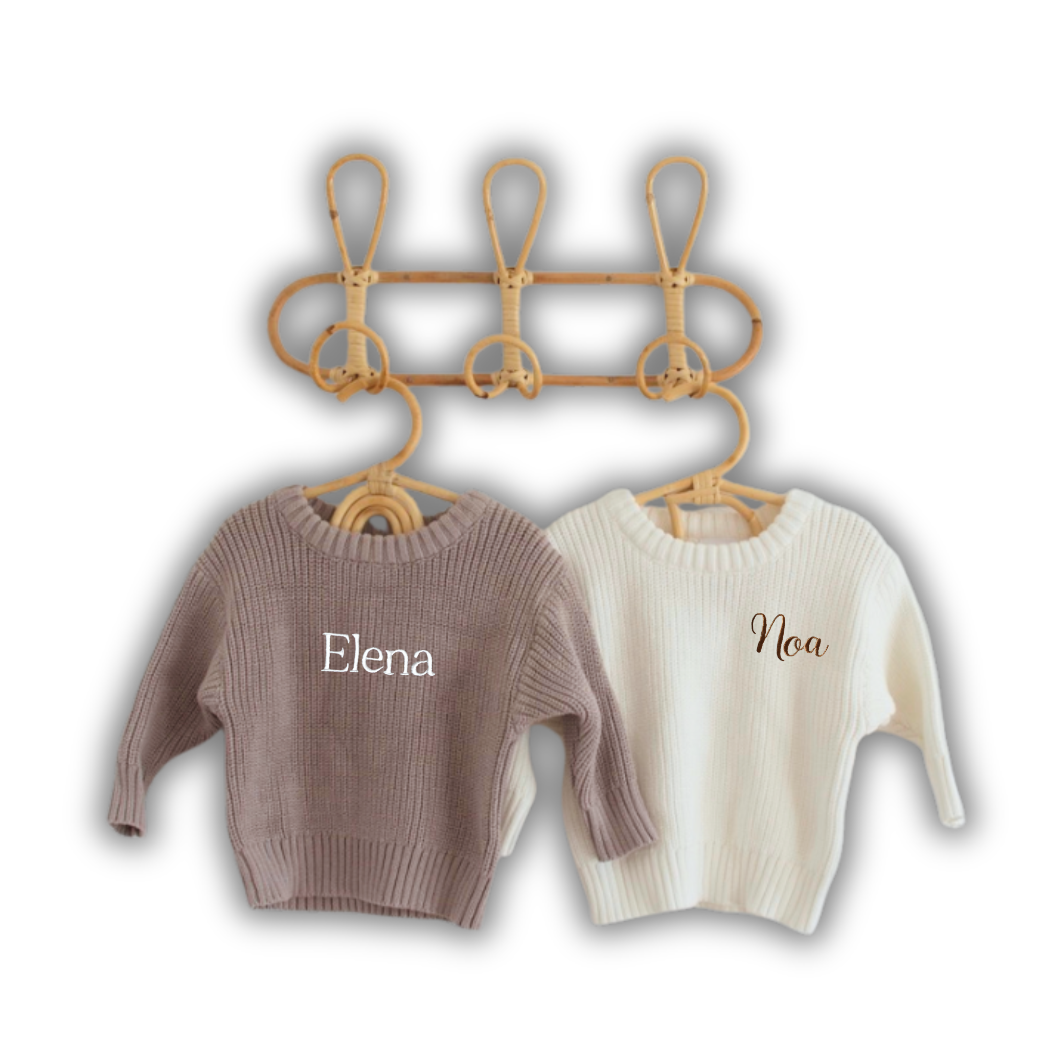 Pull bébé personnalisé – Douce maille, souvenir brodé